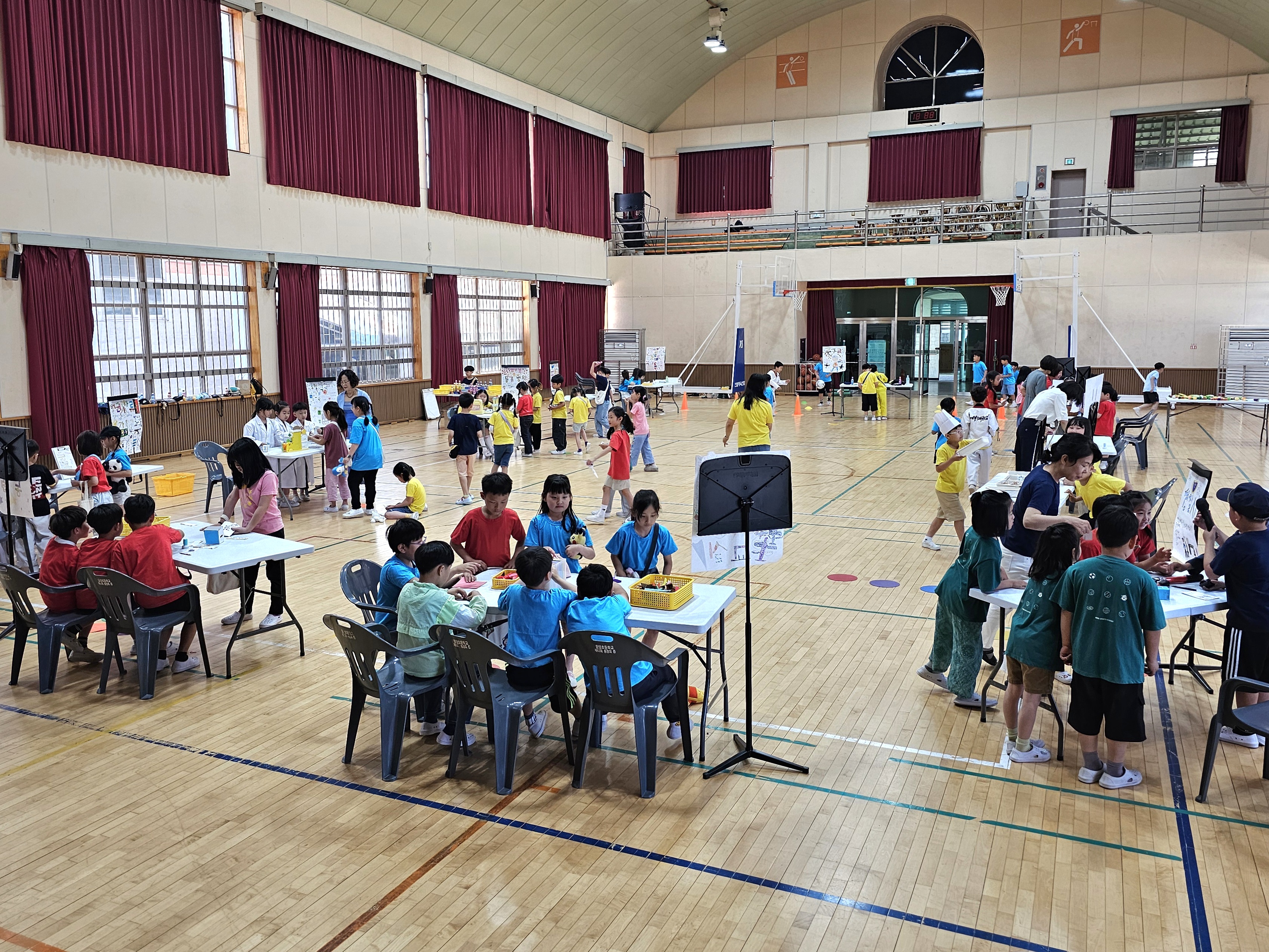 백전·안의·함양초, 작은학교-큰학교 간 공동교육과정 직업체험활동 운영 - 관련이미지1