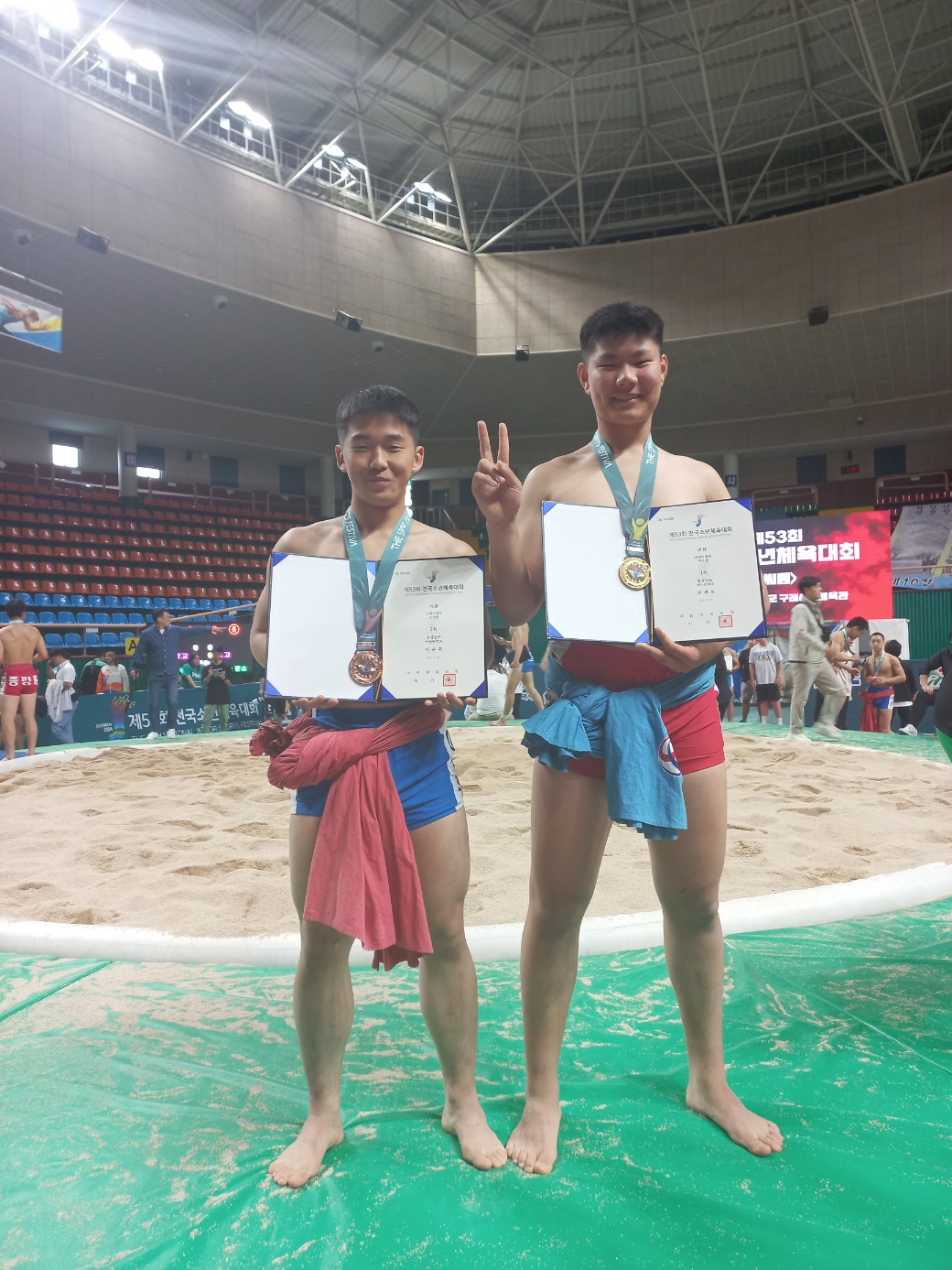 마산중, 전통 스포츠 씨름의 미래를 밝히다 - 관련이미지4