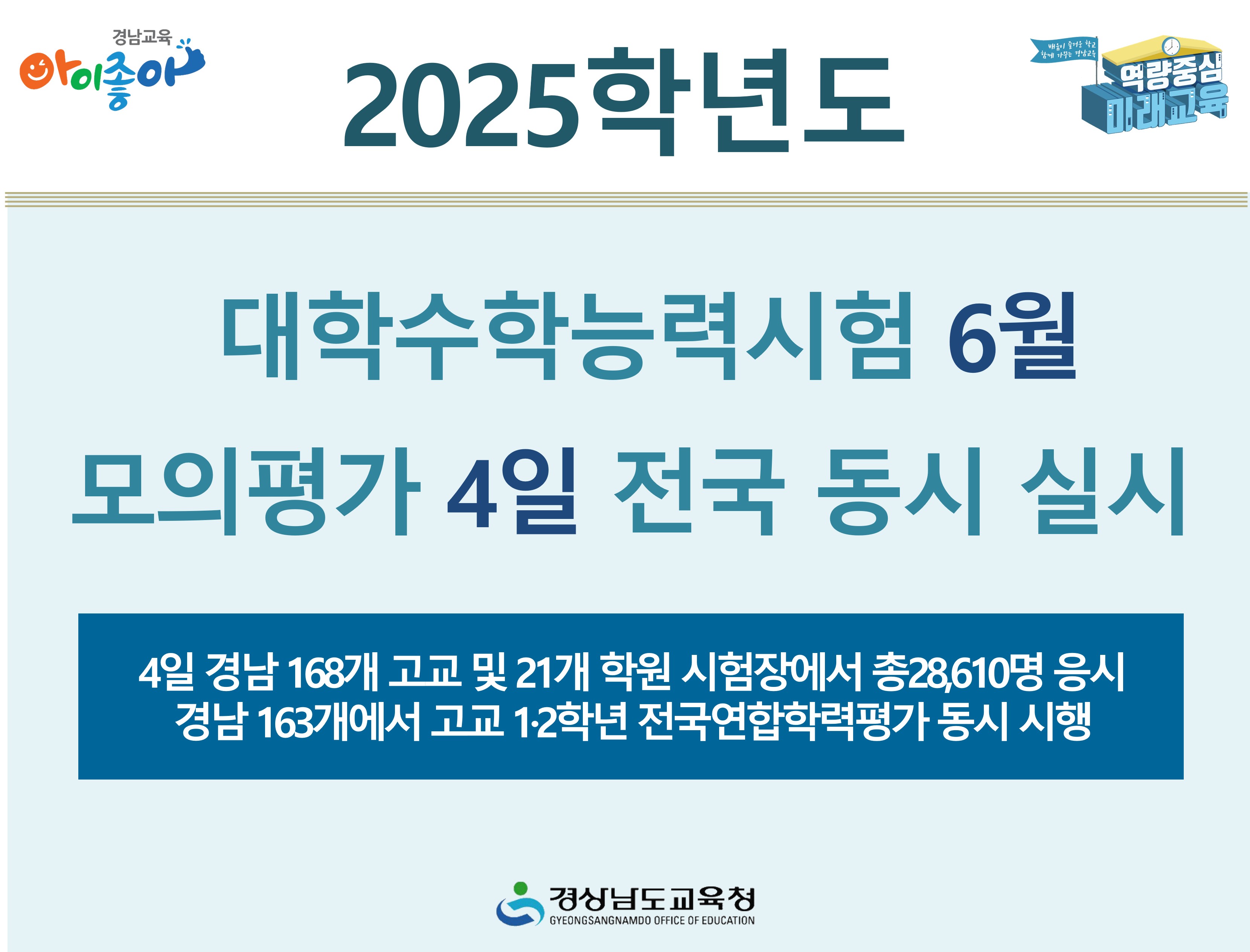 2025학년도 대학수학능력시험 6월 모의평가 4일 전국 동시 실시 - 관련이미지1