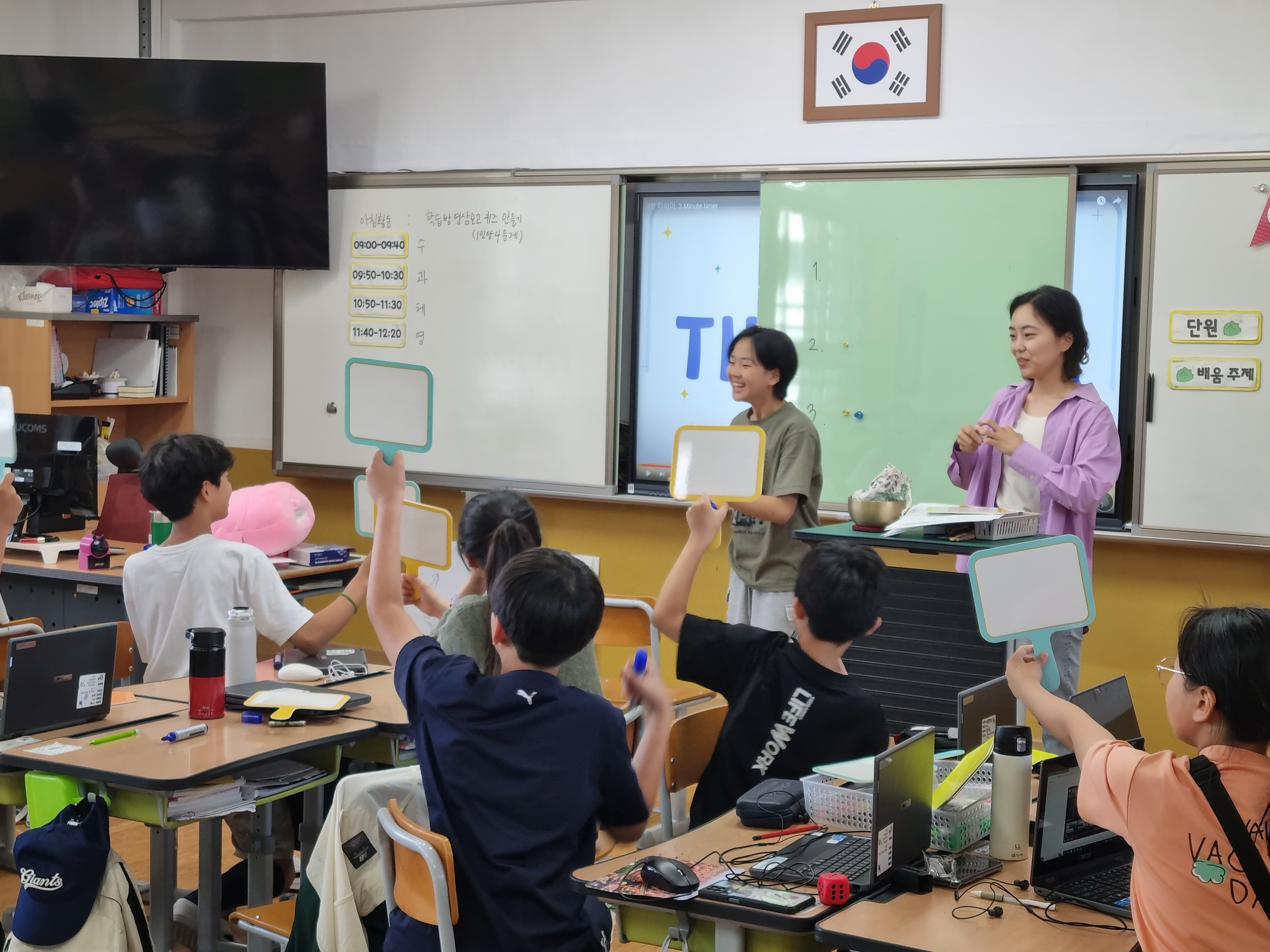 계룡초 AIㆍ정보교육 중심학교 거제 관내 수업 나눔 개최 - 관련이미지1
