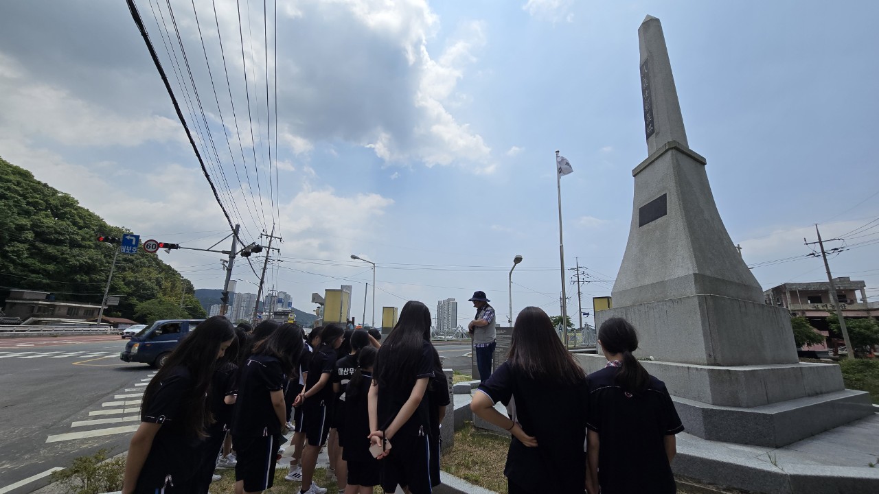 마산무학여중, 우리고장 독립운동유적지 순례 21번째 - 관련이미지3