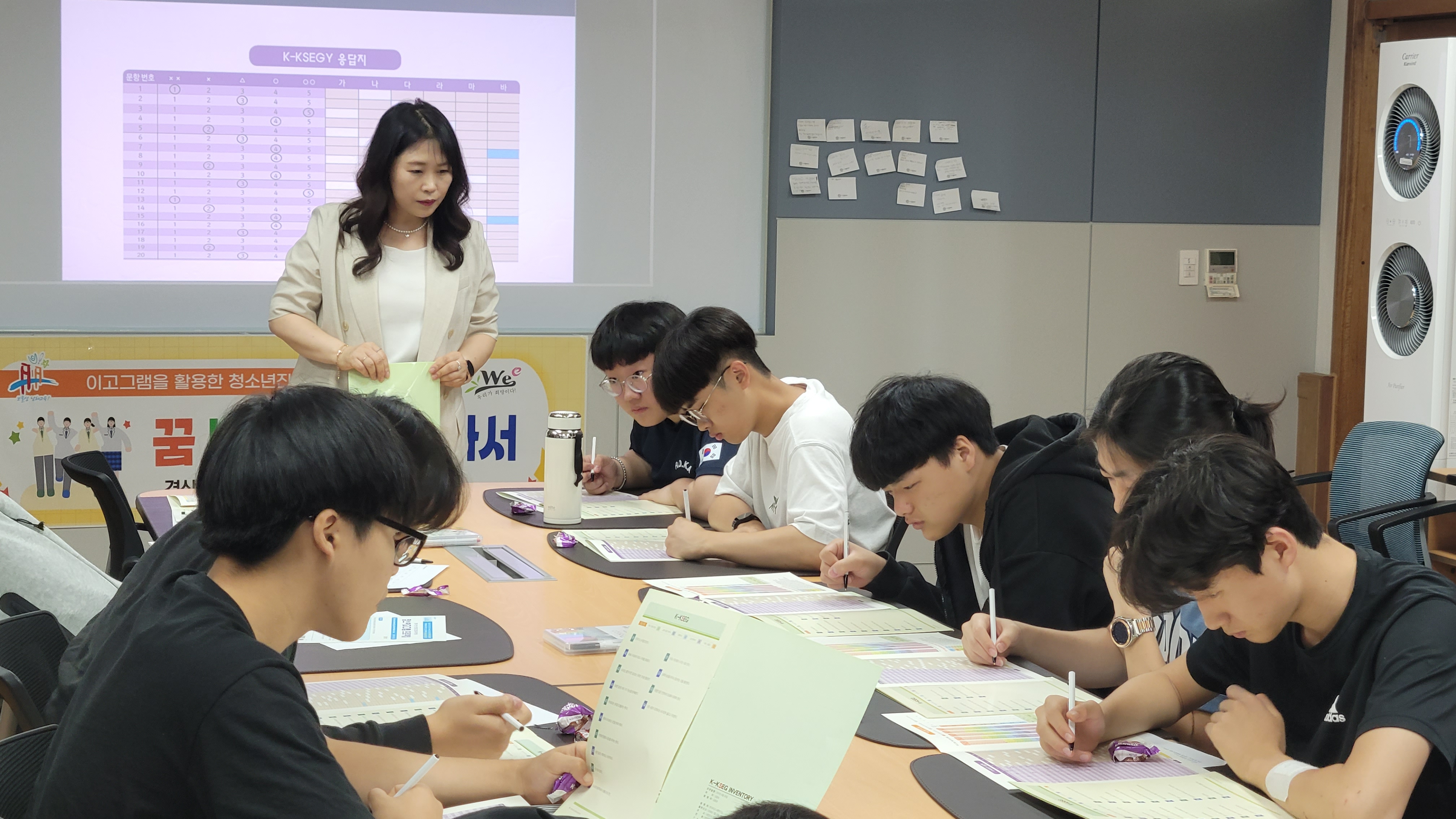 남해교육지원청 Wee센터, 청소년 진로인성개발 프로그램 운영 - 관련이미지3