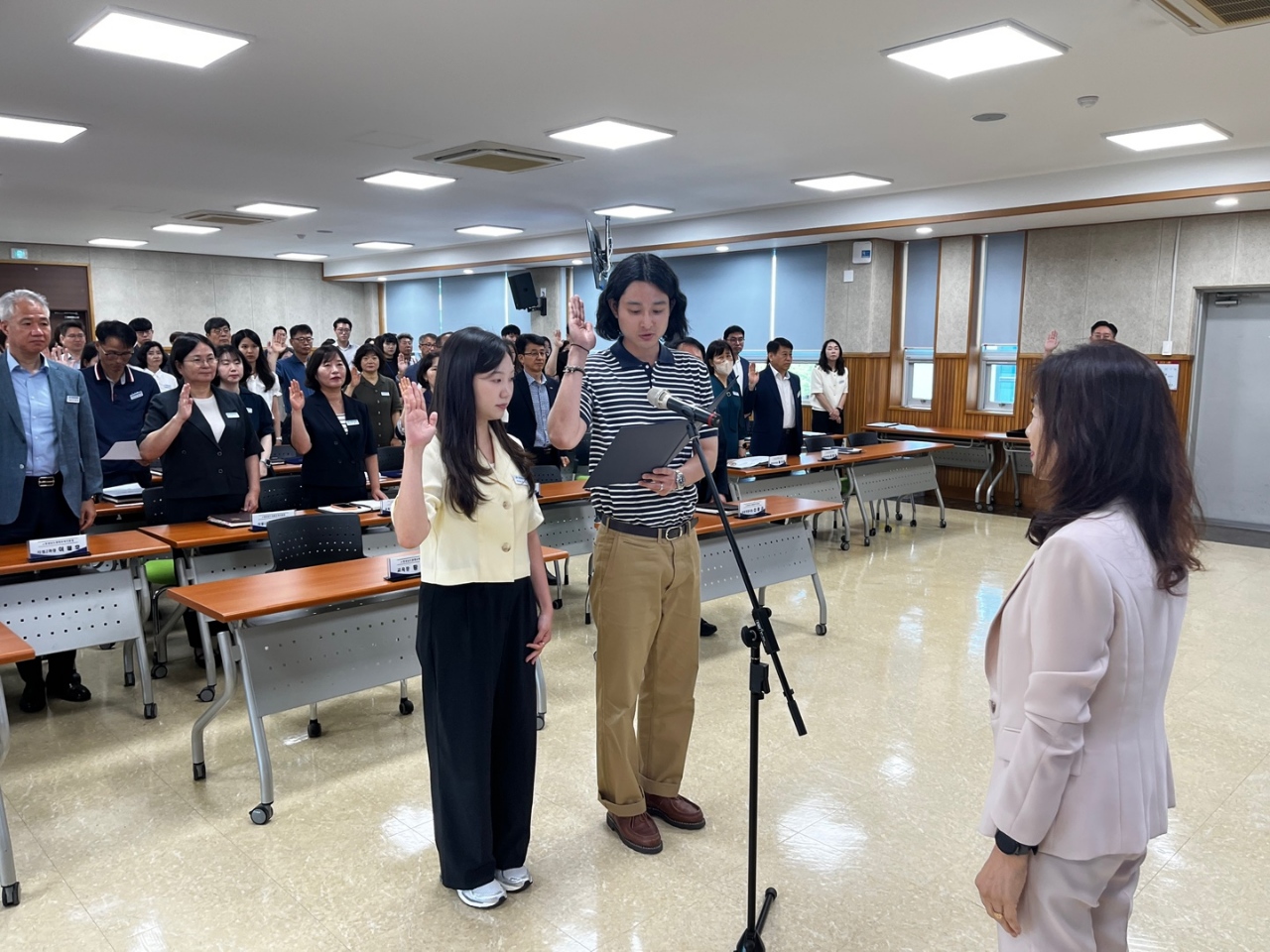 창원교육지원청, 전직원 청렴 실천 의지 다지는 전입식 개최 - 관련이미지1