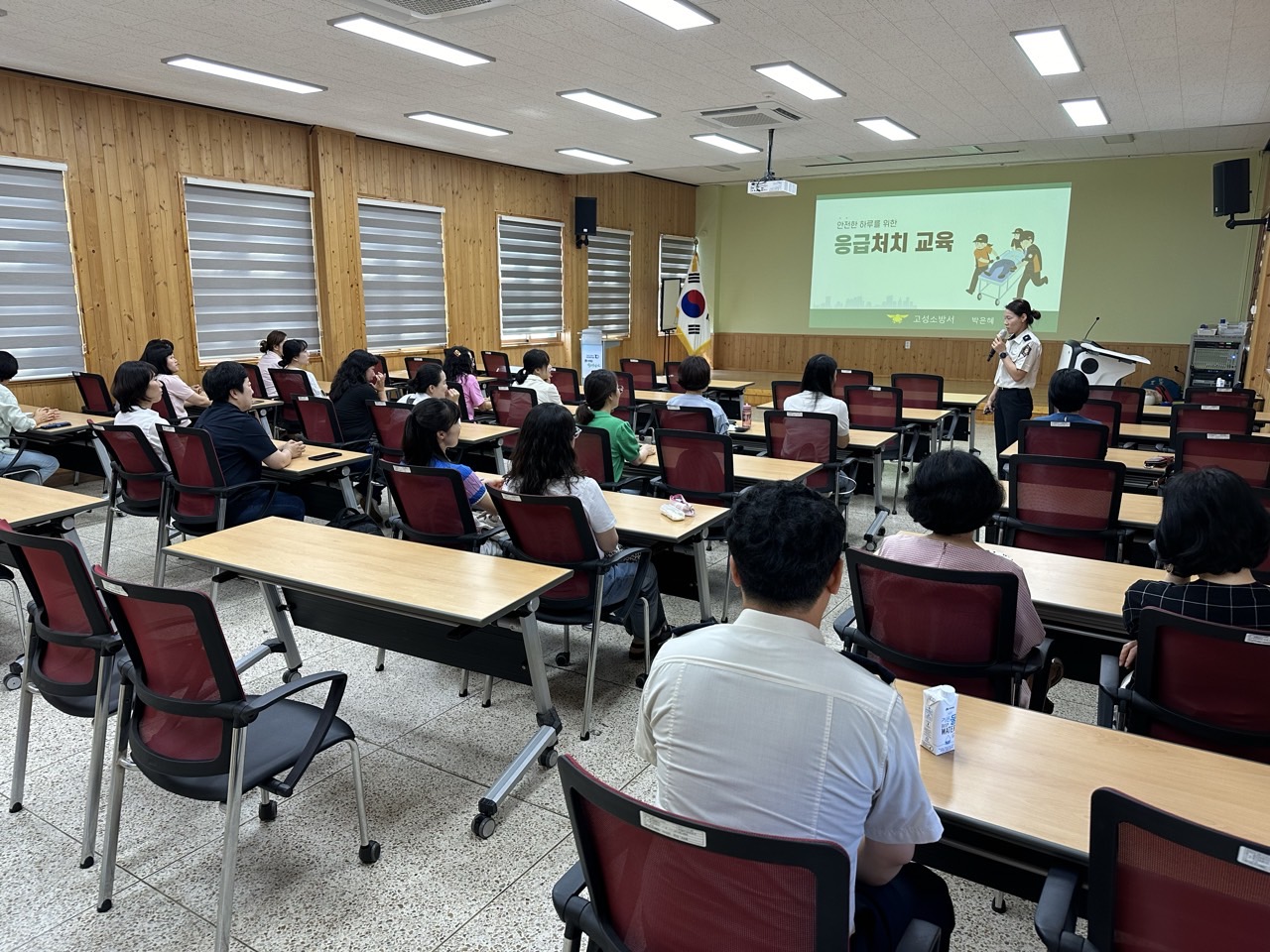 고성교육지원청, 2024. 방과후학교(초등돌봄교실) 업무관련자 심폐소생술 및 응급처치 연수 실시 - 관련이미지2