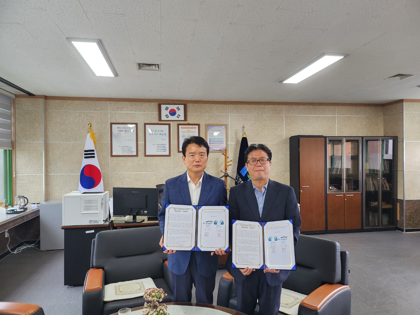 합천교육지원청, 합천댐 주변지역 청소년 해외문화탐방 지원을 위한 업무협약 체결 - 관련이미지1