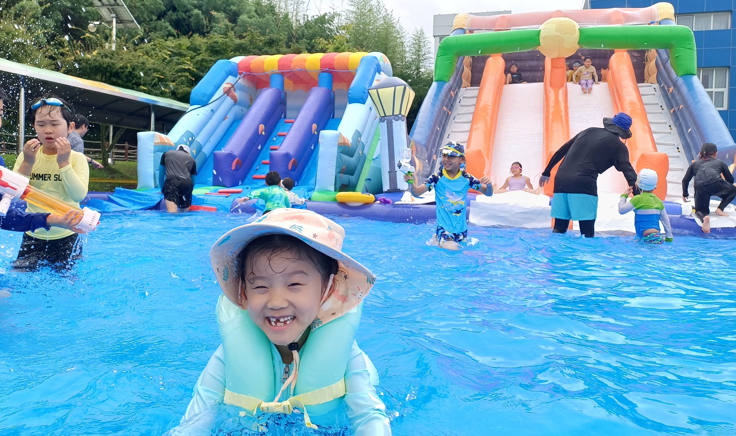 우암초등학교병설유치원, 여름 물놀이를 즐겨요! - 관련이미지1