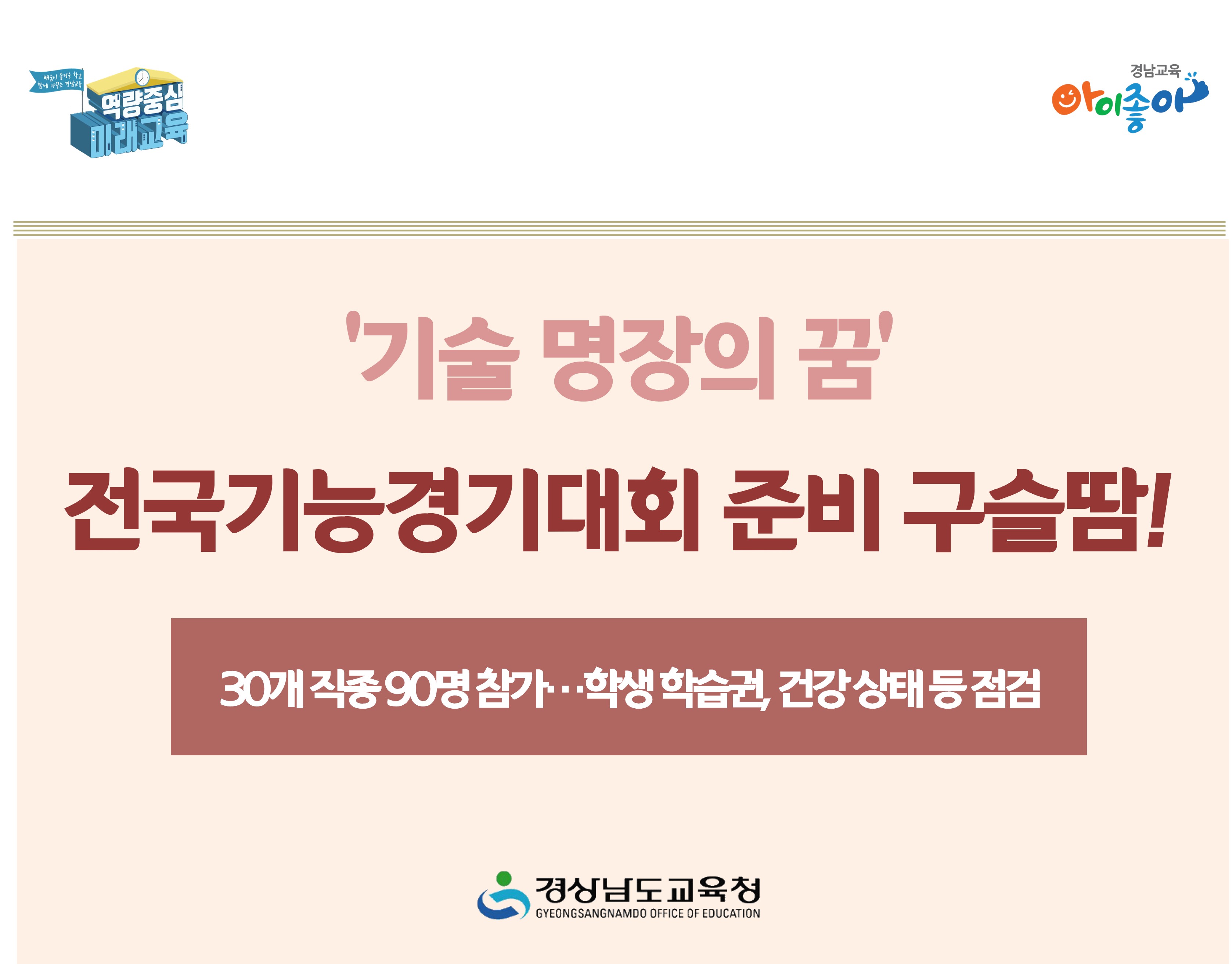 ‘기술 명장의 꿈’ 전국기능경기대회 준비 구슬땀! - 관련이미지1
