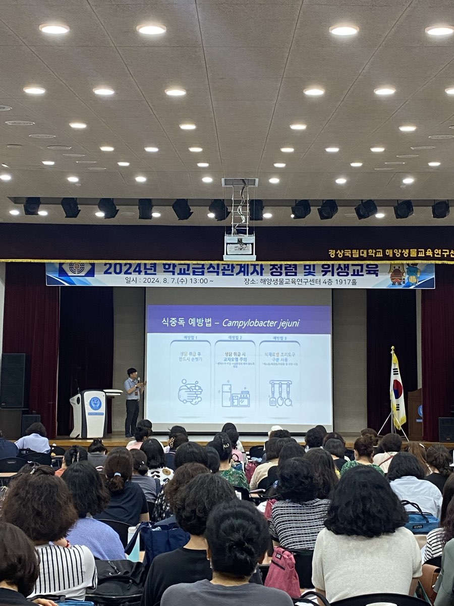 통영교육지원청, 2024년 학교급식관계자 청렴 및 위생교육 실시 - 관련이미지2