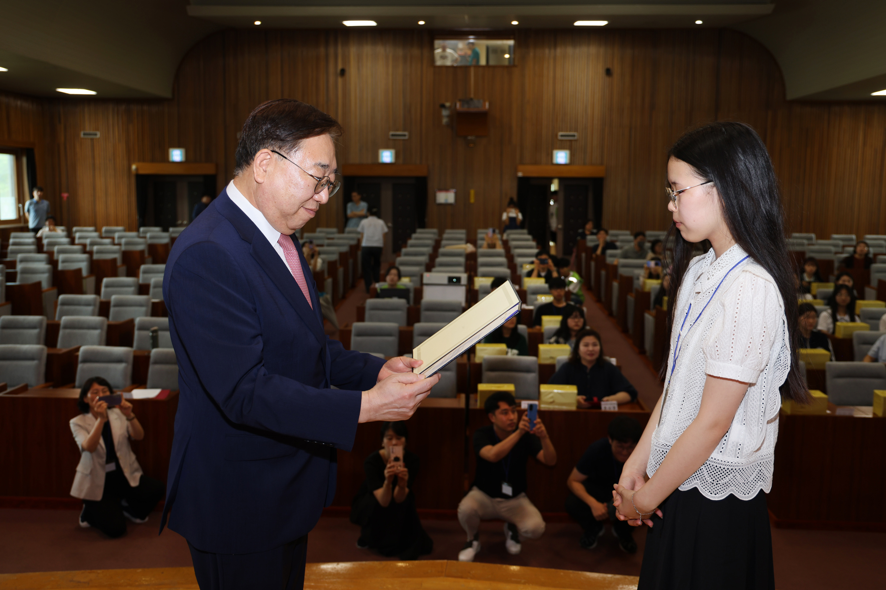마산의신여중, 제22회 전국 중·고등학생 우리역사바로알기 대회에서 “대상, 장려상” 및 교육부 장관상 수상 - 관련이미지5