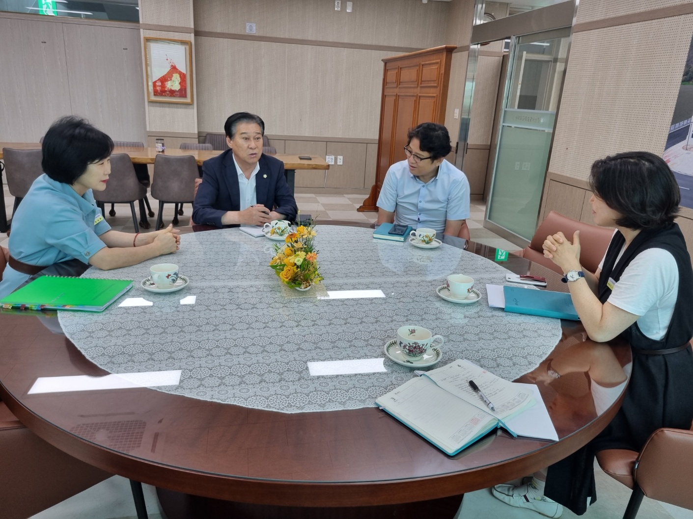 의령교육지원청, 권원만 도의원 초청 간담회 - 관련이미지1