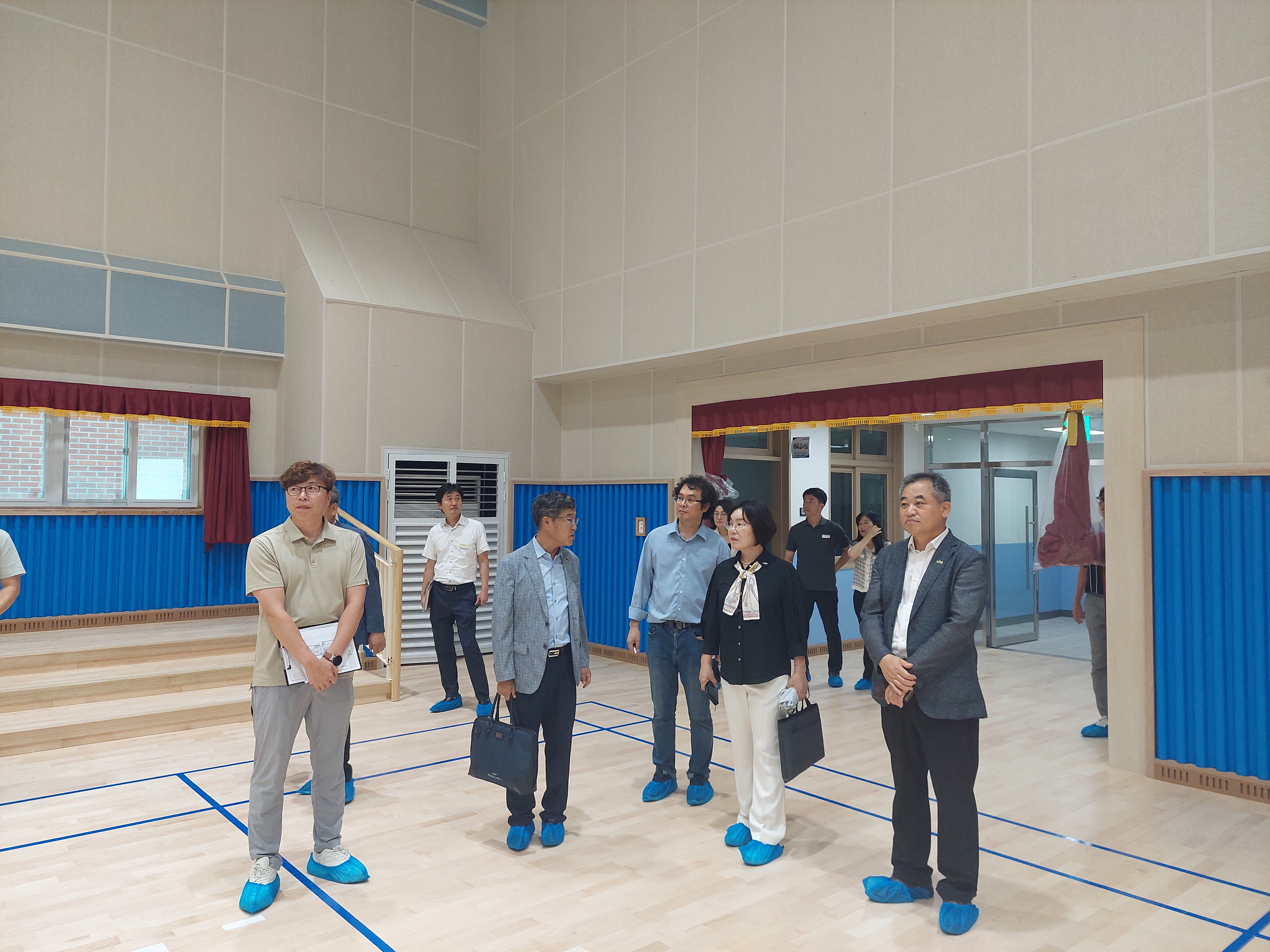 경남교육청, 9월 개교 ‘양산 사송초’ 현장 점검 - 관련이미지4