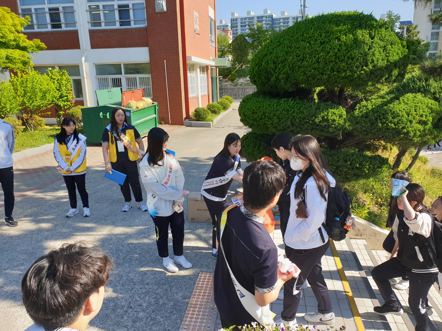 웅상고등학교, 2024. 학교문화 책임규약’ 실천 서약 및 캠페인 활동 실시 - 관련이미지3