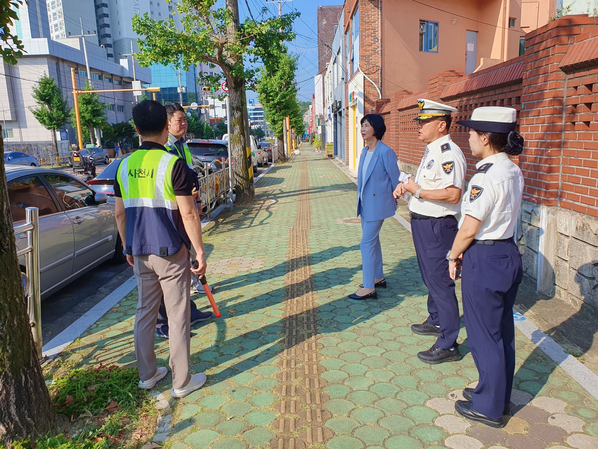 사천교육지원청, “2학기 어린이 교통안전 합동 캠페인”실시 - 관련이미지3