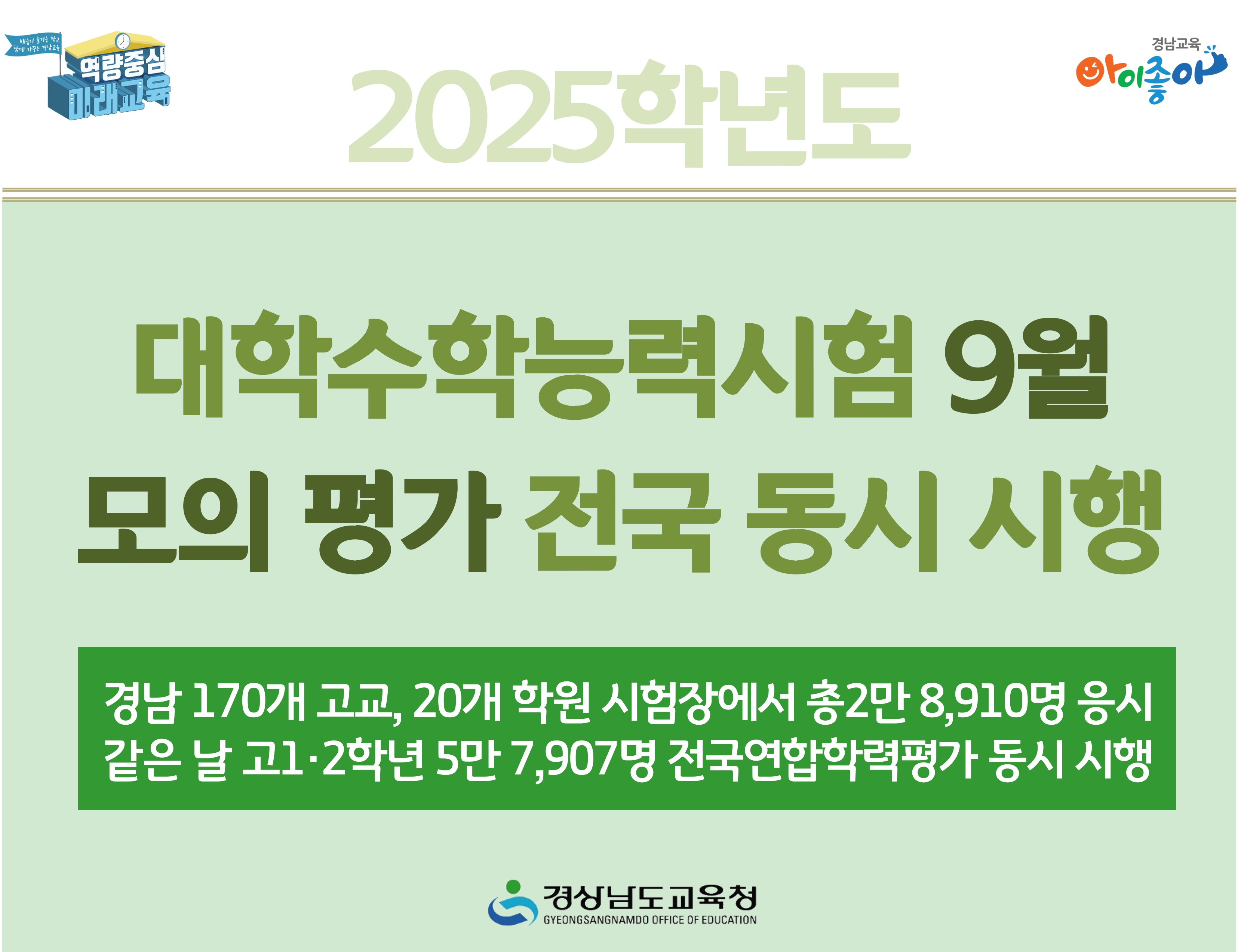 2025학년도 대학수학능력시험 9월 모의 평가 전국 동시 시행 - 관련이미지1