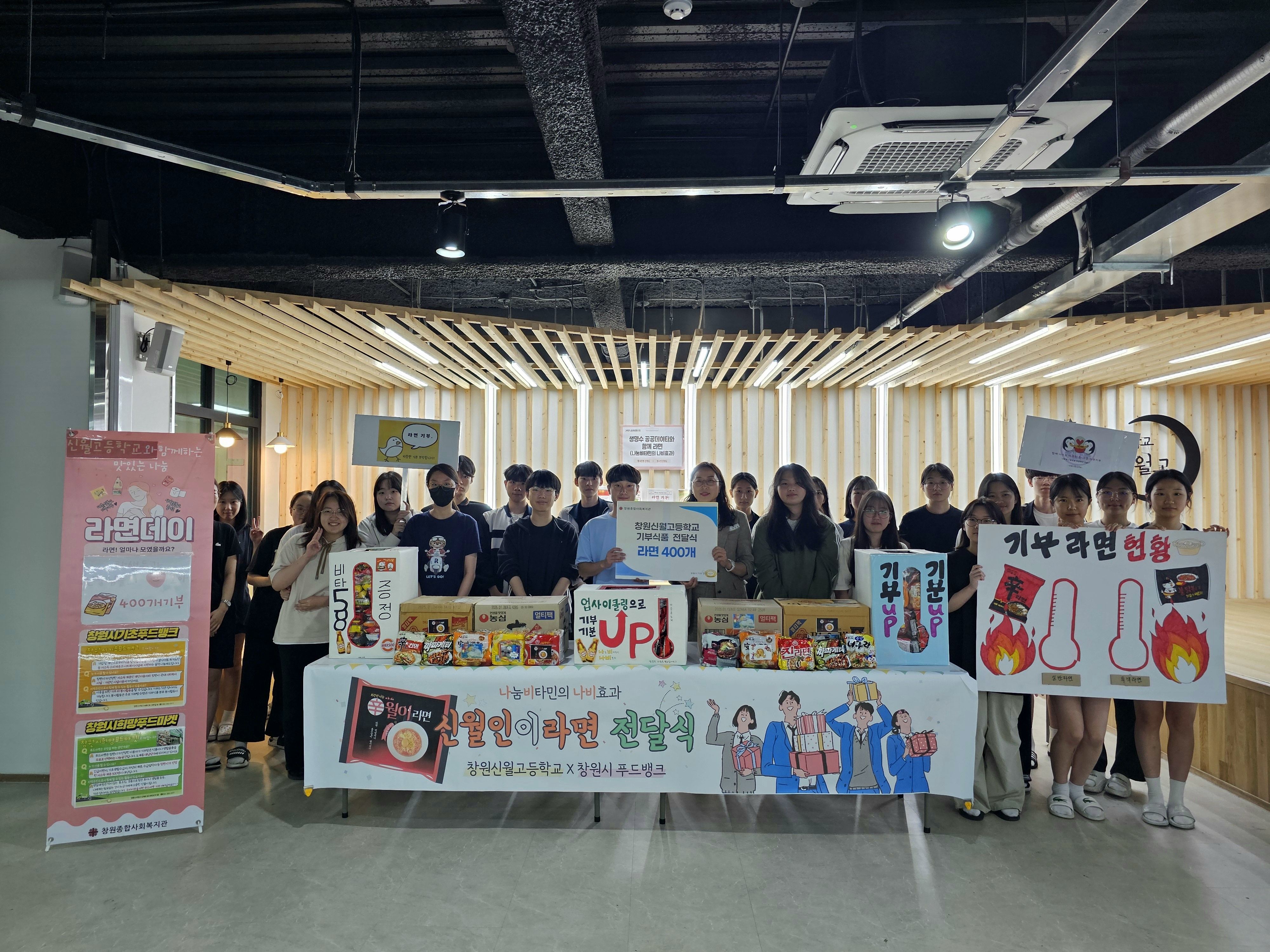 창원신월고, 교과융합수업으로 이웃사랑과 나눔 실천 - 관련이미지1