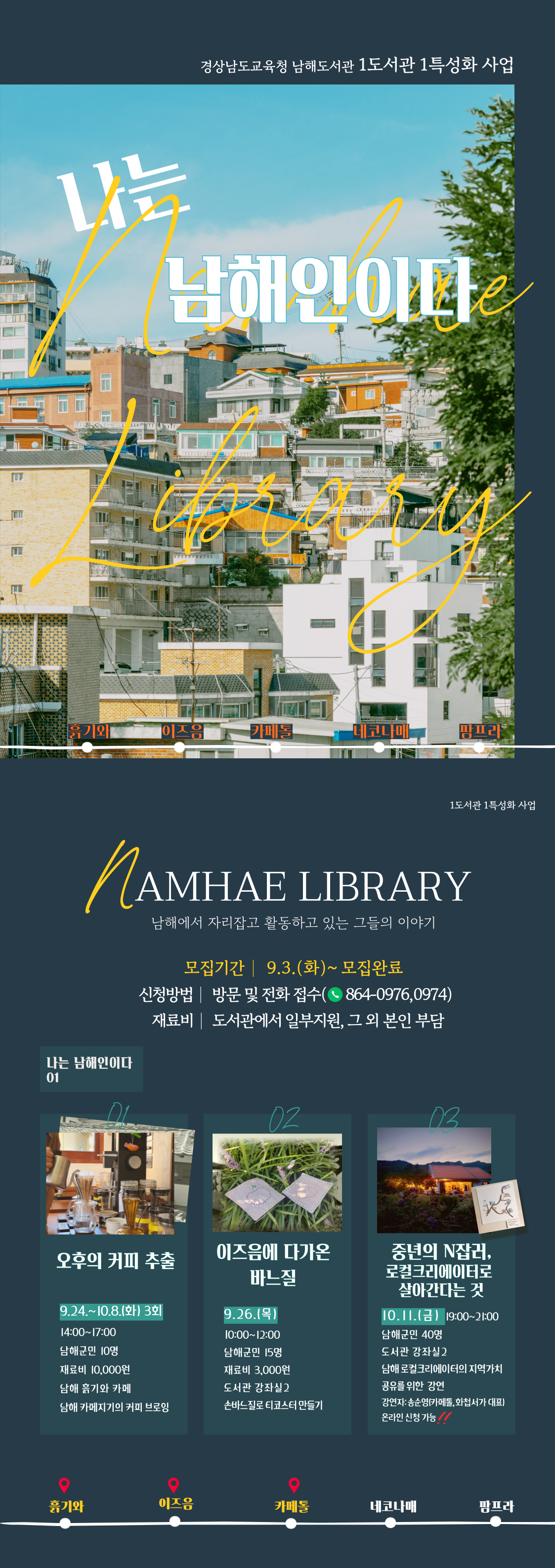 남해도서관, 「나는 남해인이다」프로그램 운영 - 관련이미지1