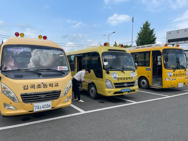 창녕교육지원청, 관계기관 어린이통학버스 합동 점검 실시 - 관련이미지2