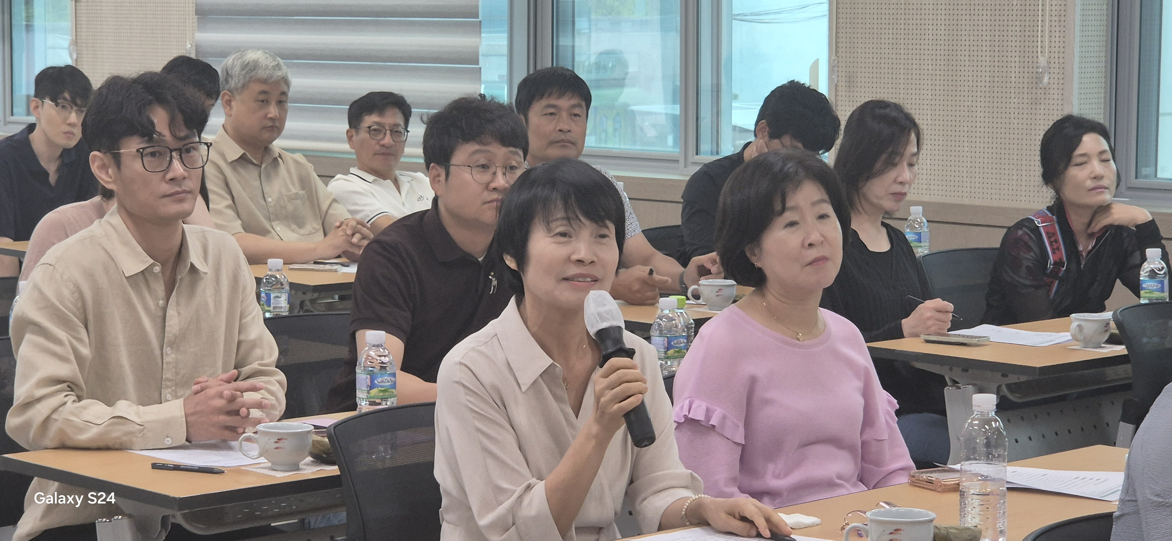 전남교육청교육연구정보원(교육정책연구소) 및 영암교육지원청 교육장과 장학사, 초？중등 교감단 방문 - 관련이미지2