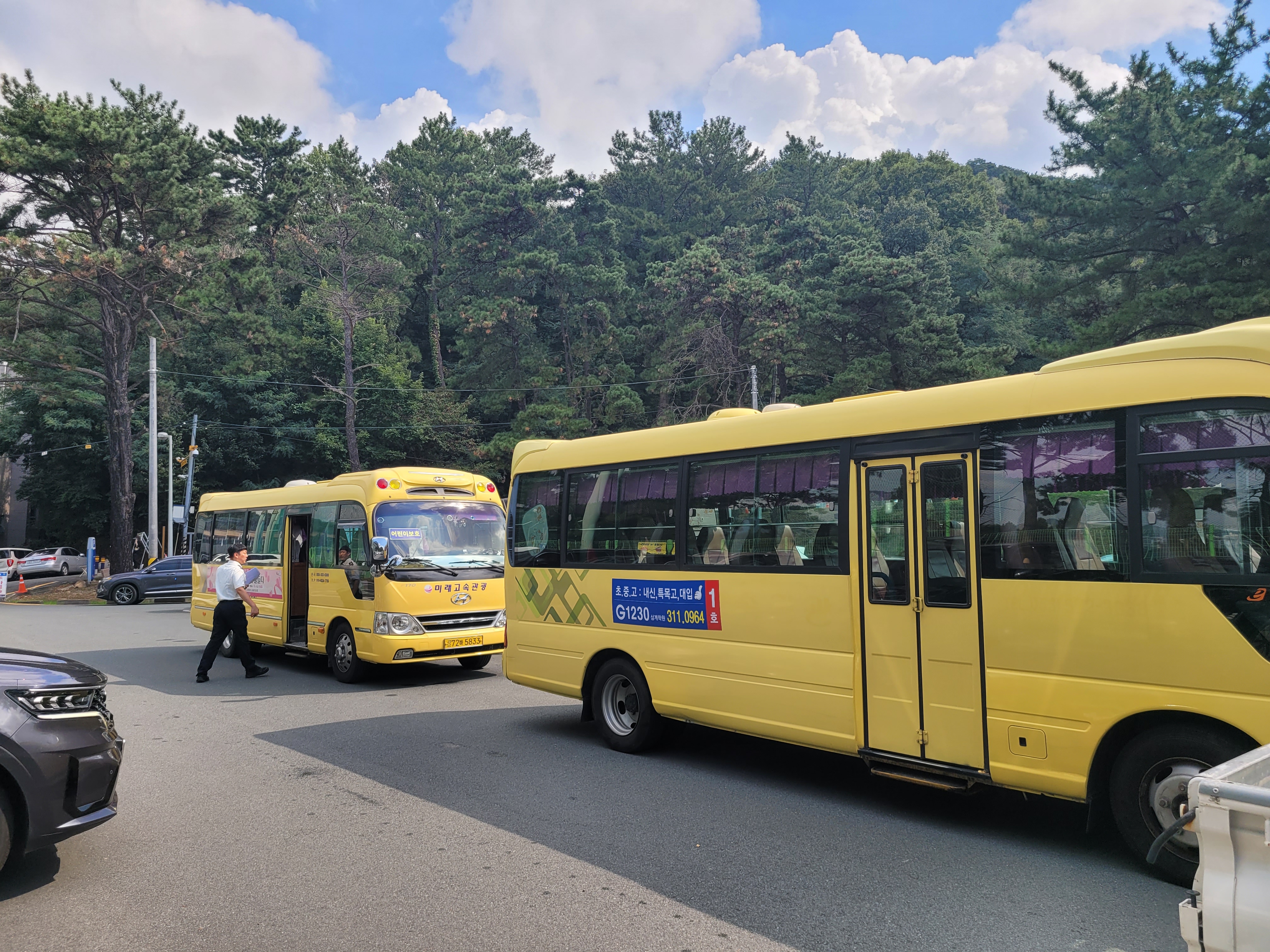 김해교육지원청, 어린이 통학버스 합동점검 실시 - 관련이미지1