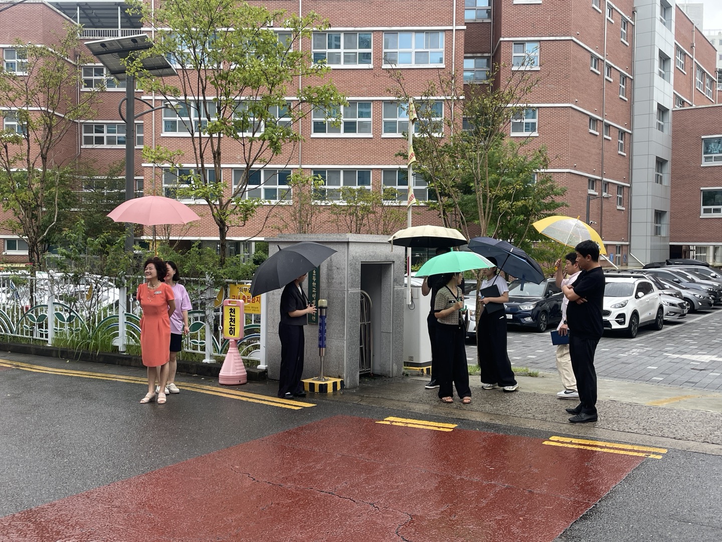 예하초, 유관기관과의 통학로 합동 점검 - 관련이미지2