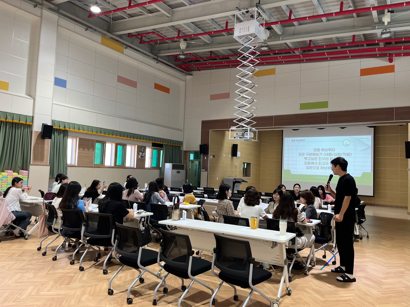 햇살가득유치원, 교육과정 거점유치원 ‘교사와 유아를 위한 질문 놀이 유형’ 교원 연수 개최 - 관련이미지3