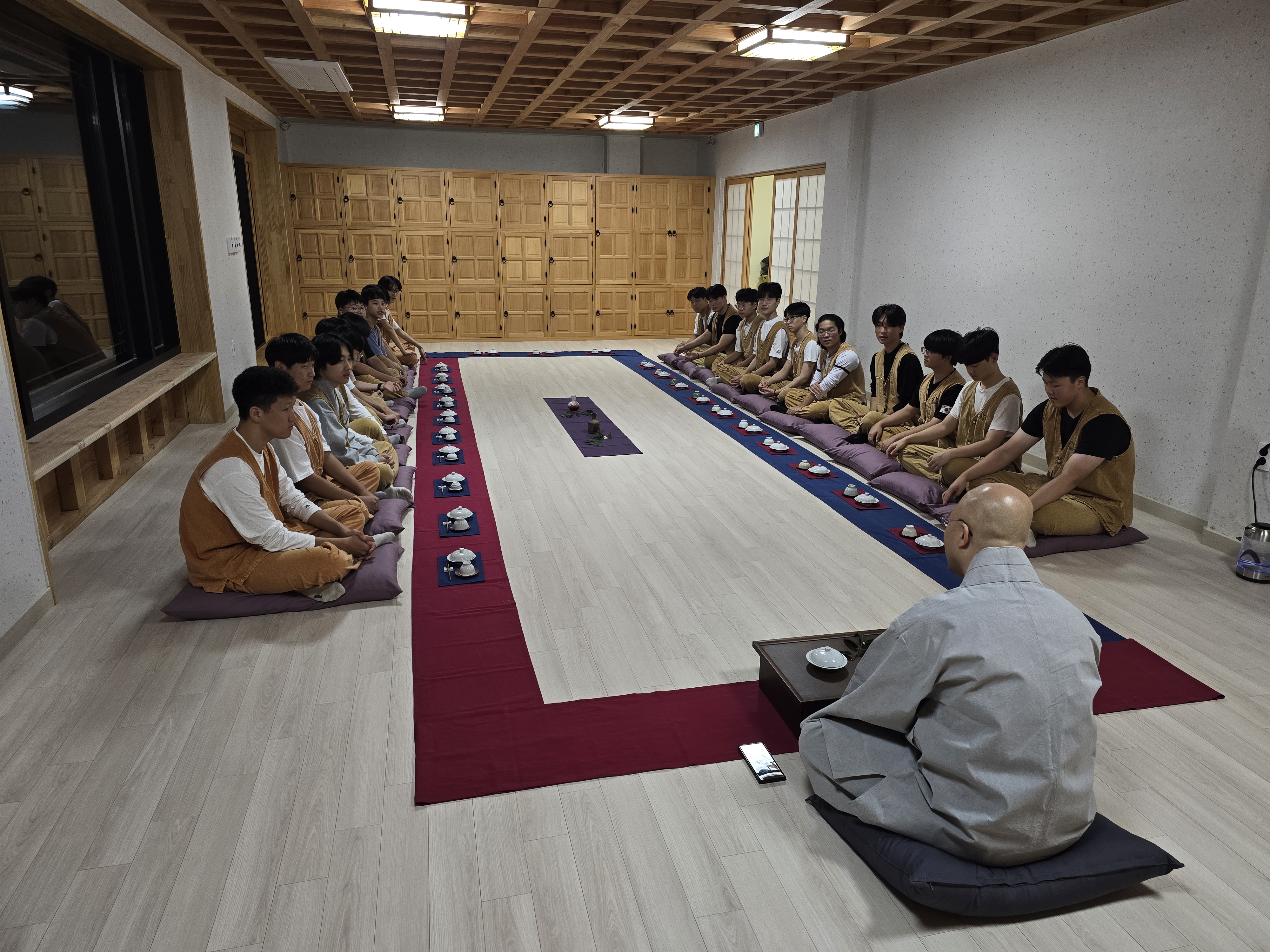 천년고찰 성주사에서 진행된 창원중앙고 리더십 캠프 - 관련이미지3