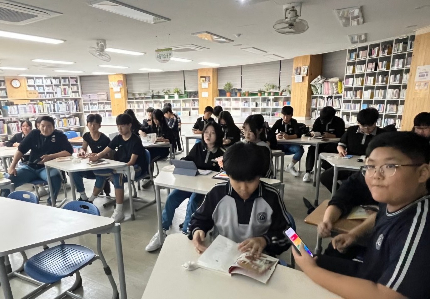 김해대곡중학교, 가을 달빛 독서 캠프 실시 - 관련이미지6