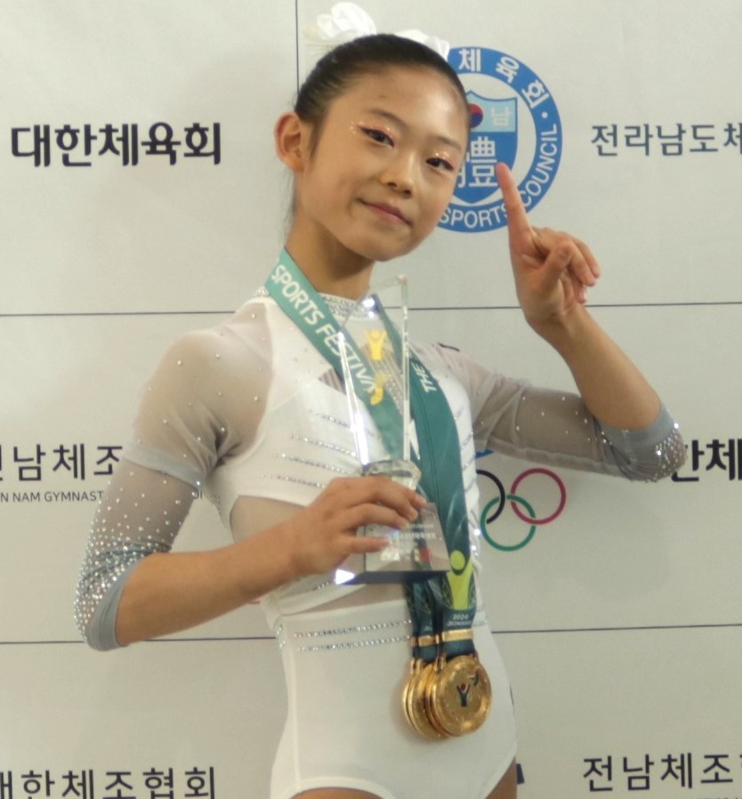 북면초등학교, 기계체조 주니어 국가대표 탄생 6학년 정수은 학생, 2025.기계체조 국가대표선발전  주니어부분에서 당당히 종합2등 - 관련이미지3