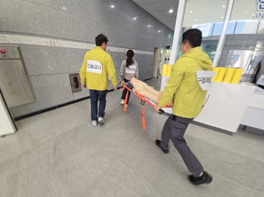 학생안전체험원, 안전사고 발생 대응 모의훈련 시행 - 관련이미지2