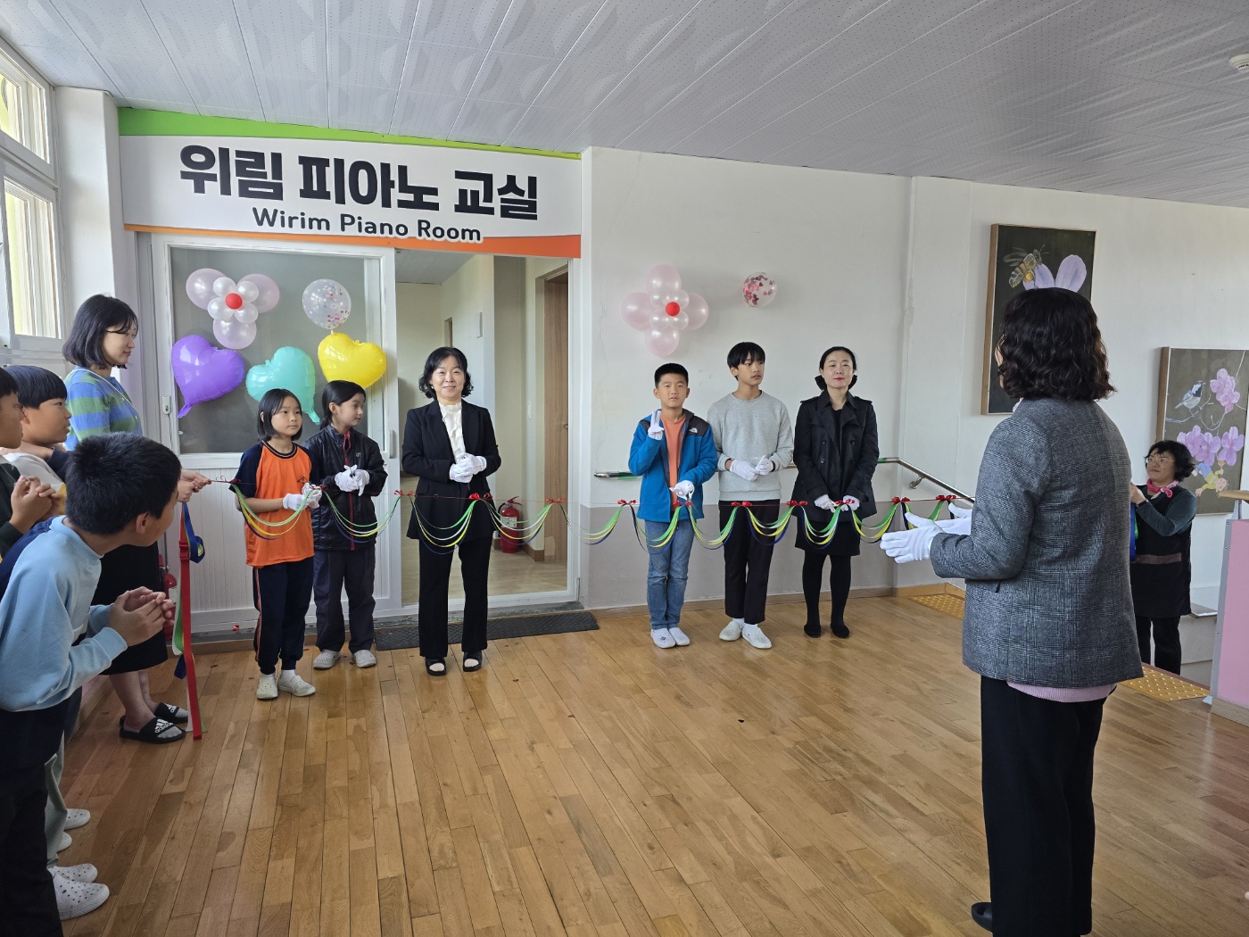위림초, 피아노실 이전기념 축하행사 실시 - 관련이미지2