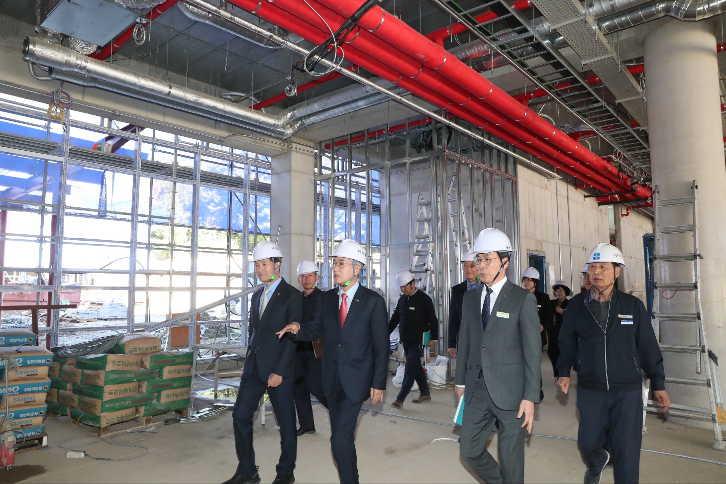 박종훈 교육감, 진로교육원 신축 공사 현장 방문 - 관련이미지2