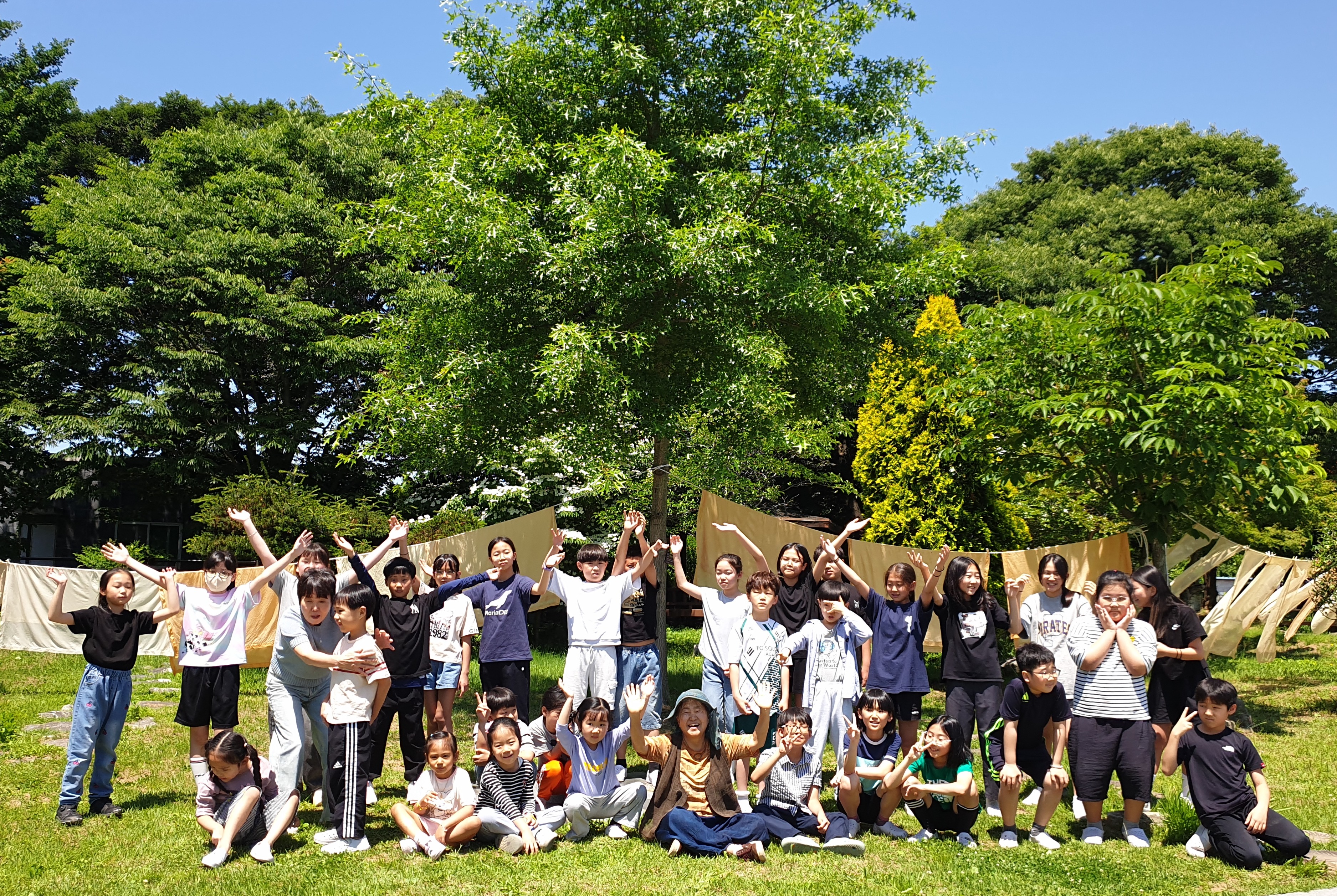 창원 하북초, 천연 염색으로 지구를 지켜요  - 관련이미지2