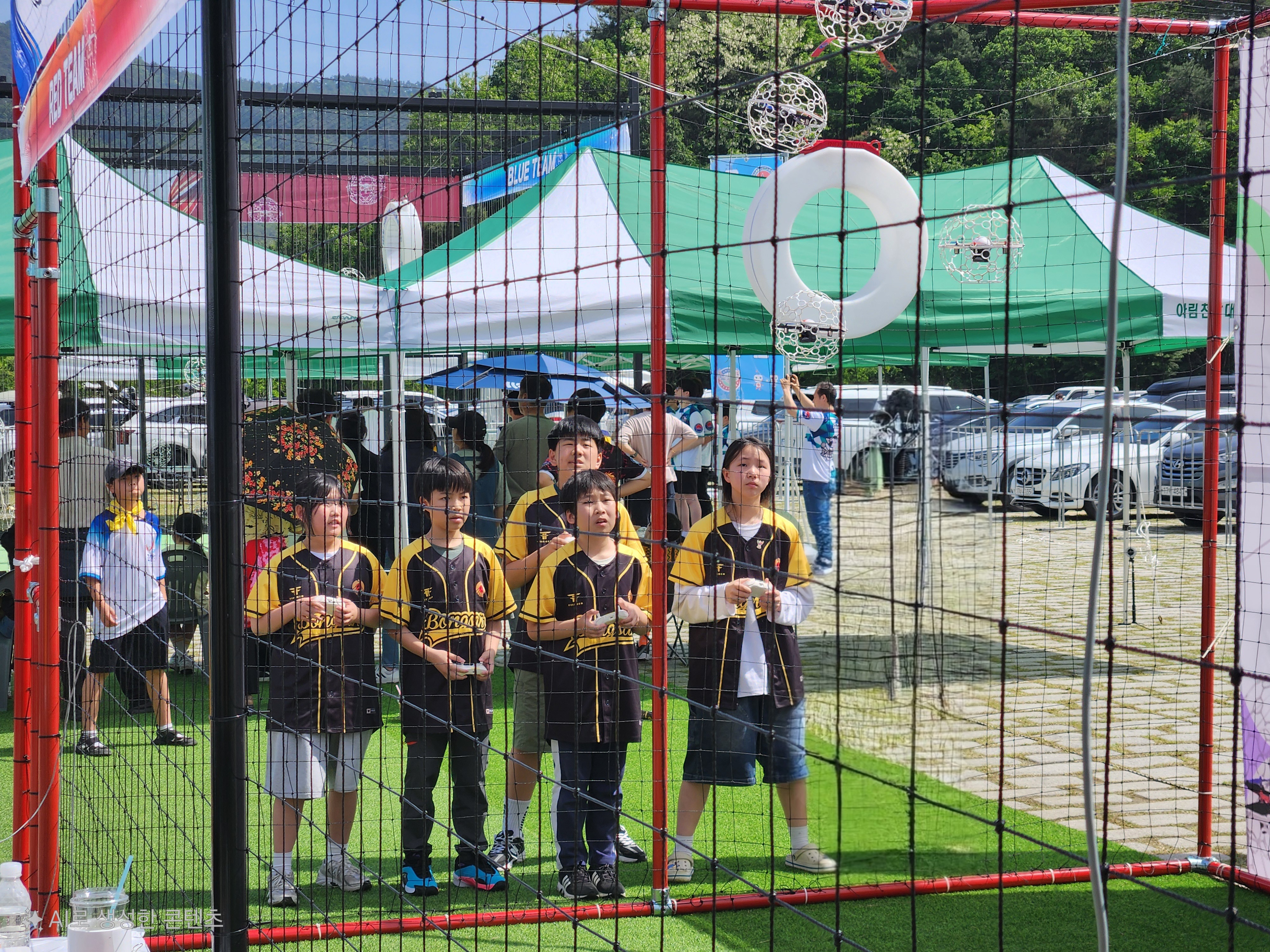 봉산초, 제2회 거창군수배 전국드론축구대회 3위 입상 - 관련이미지2