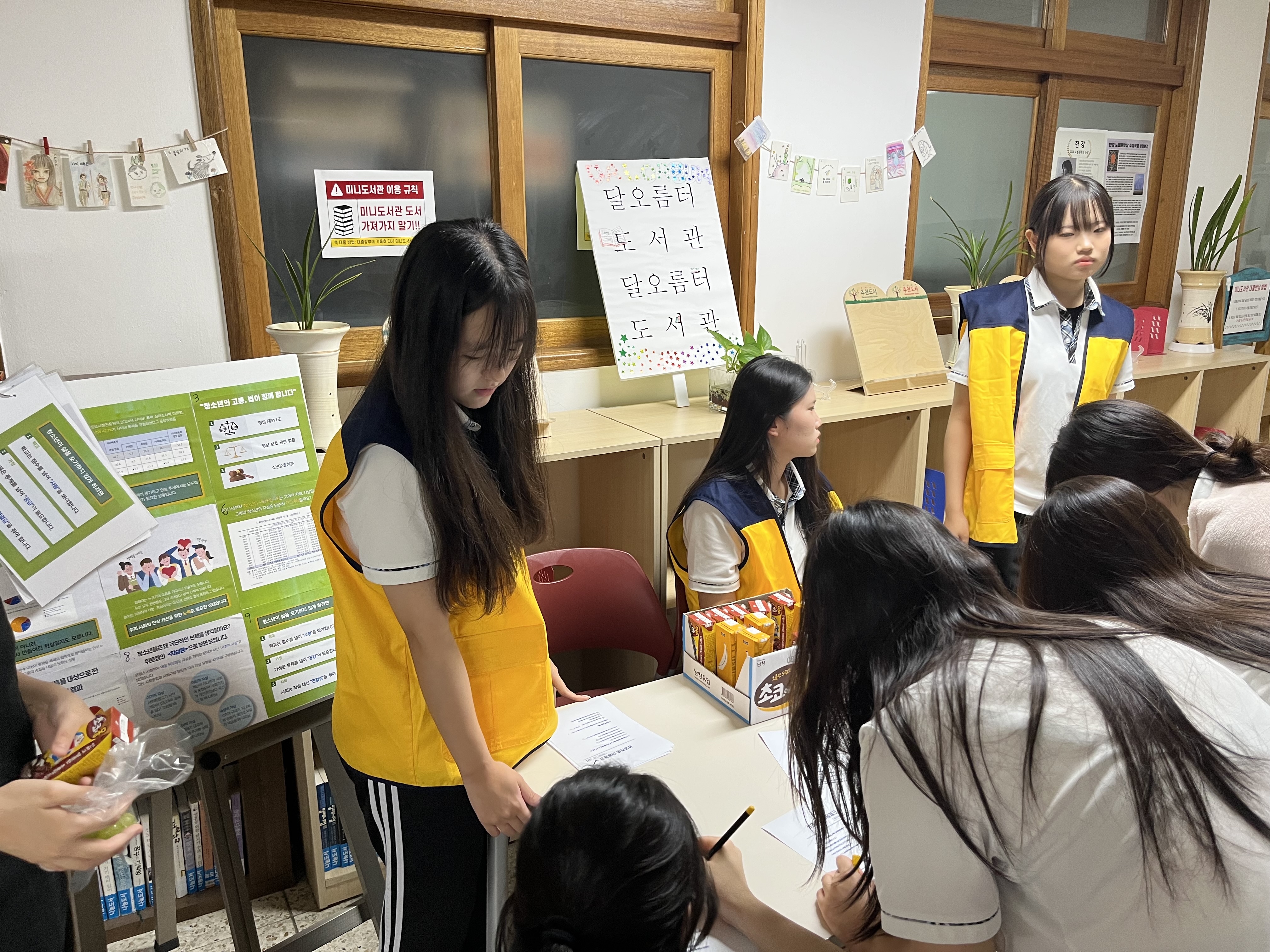 창원토월고, 생명존중교육 주간 맞아 ‘생명의 복도’ 조성! - 관련이미지2