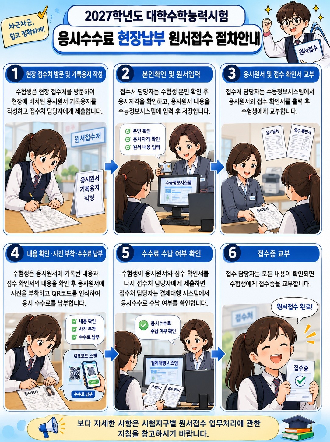 경남교육청, 24일부터 2027학년도 수능 응시 원서 접수 - 관련이미지3