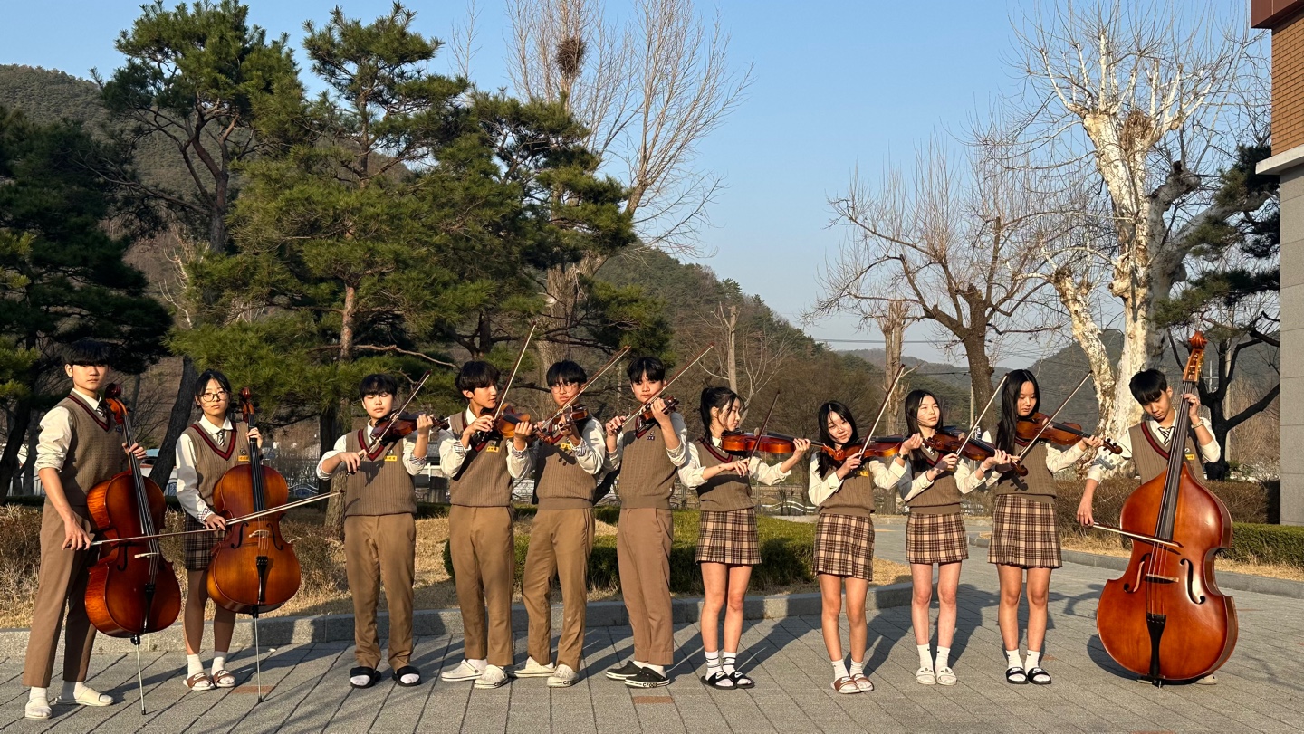 미리벌중학교, The Bridge 오케스트라 제3기 운영 - 관련이미지2