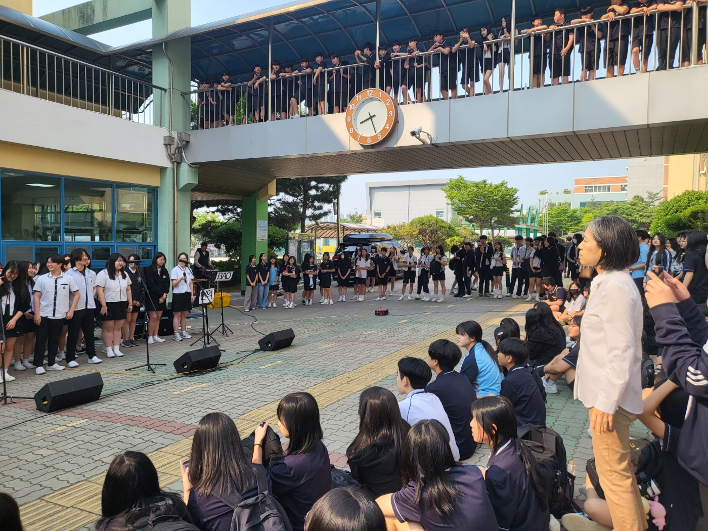 범어중학교, ‘등굣길 행복 음악회’로 행복한 아침 열어 - 관련이미지3