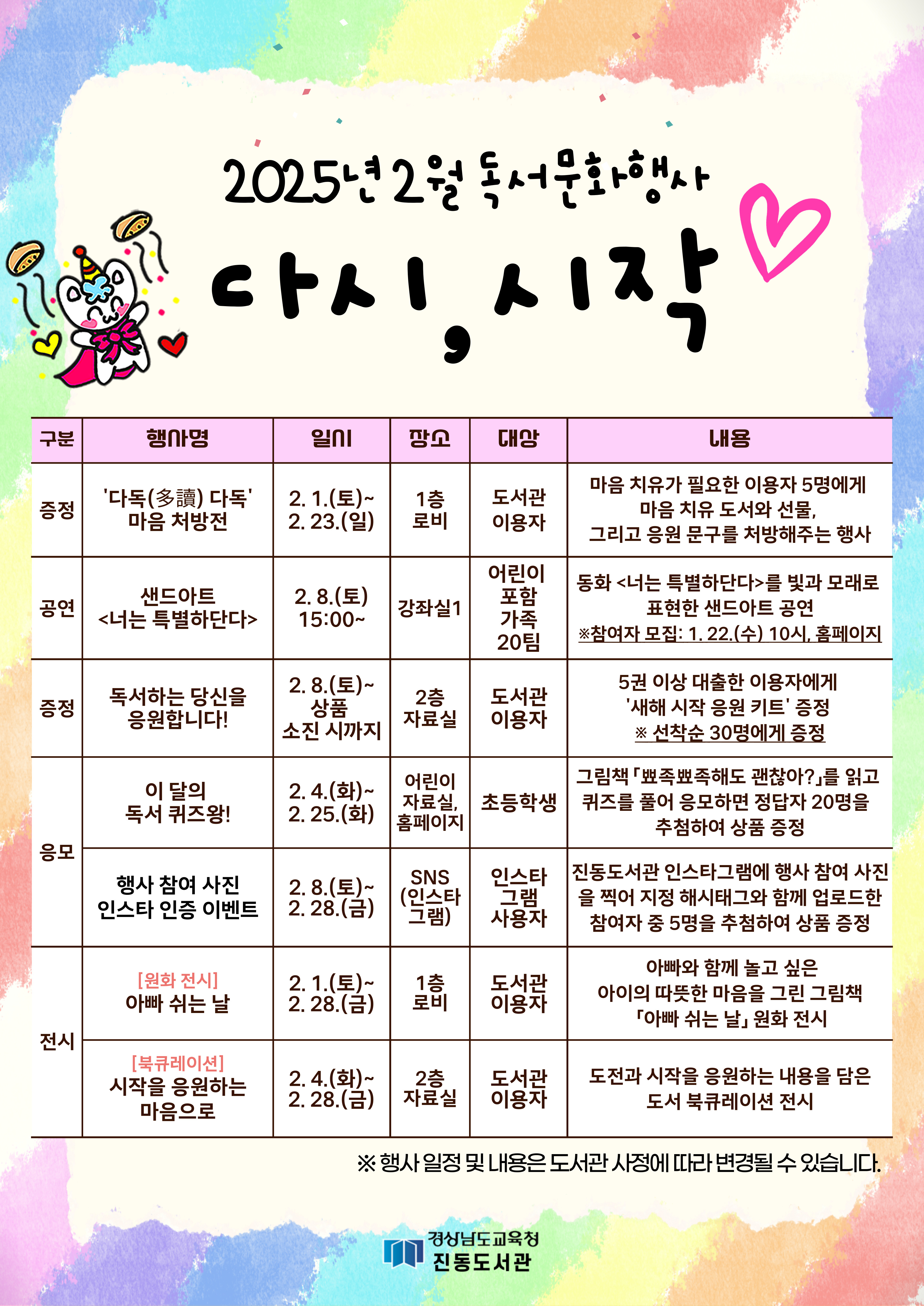 2월 다시, 시작하는 마음으로 - 관련이미지1