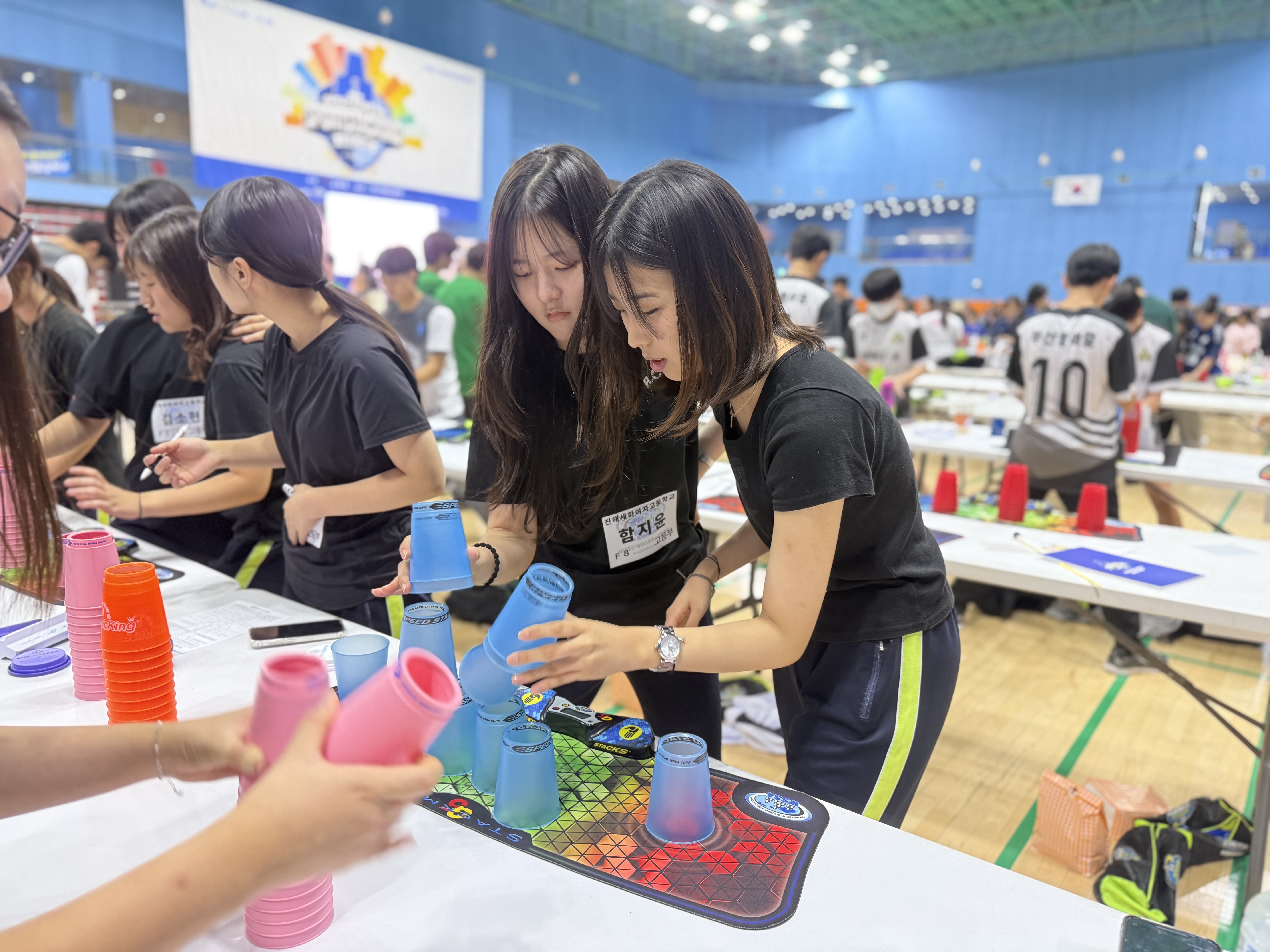 진해세화여자고등학교, 학교스포츠클럽 스포츠스태킹 전국 우승(학생주도형 교내 학교스포츠클럽 활성화로 전국 우승 결실을 맺다.) - 관련이미지2