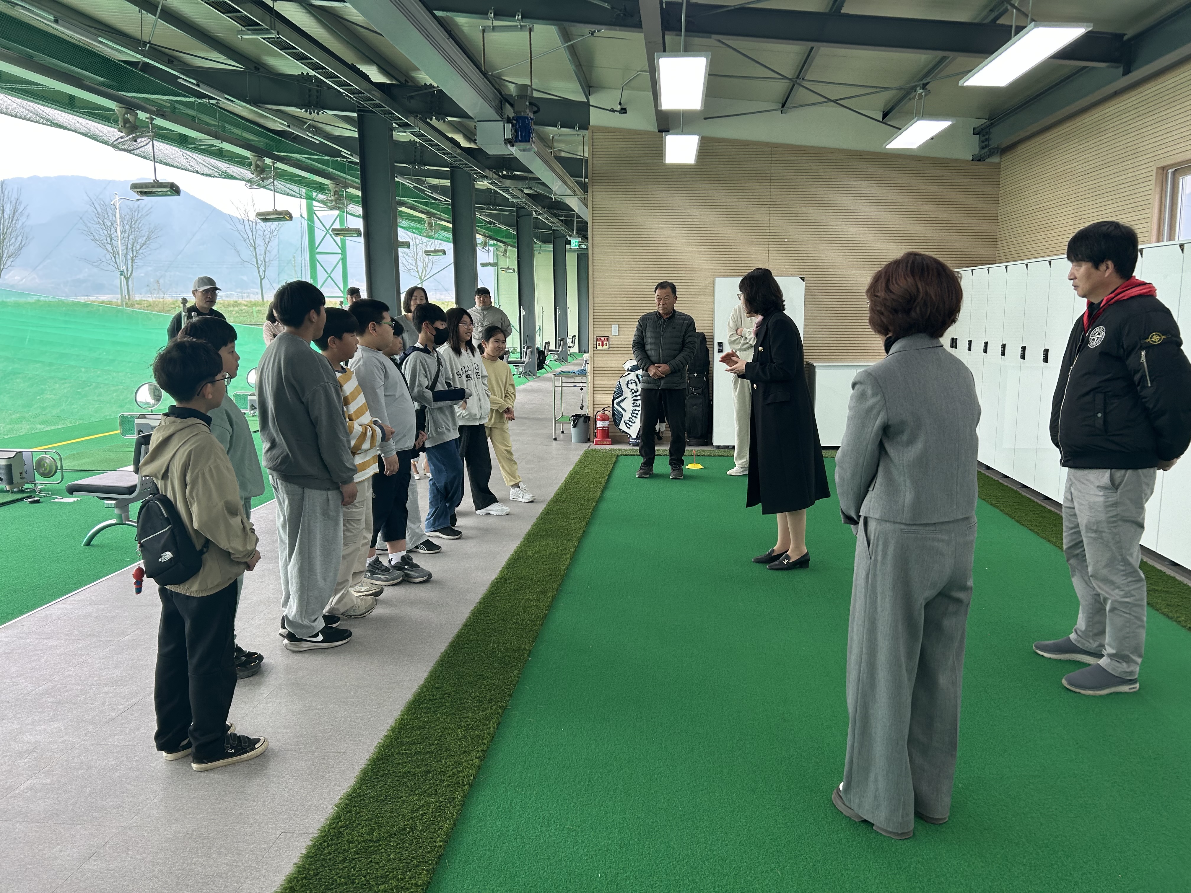 초계초, 지역 사회와 함께 하는 어린이 골프교실의 막을 열다 - 관련이미지2