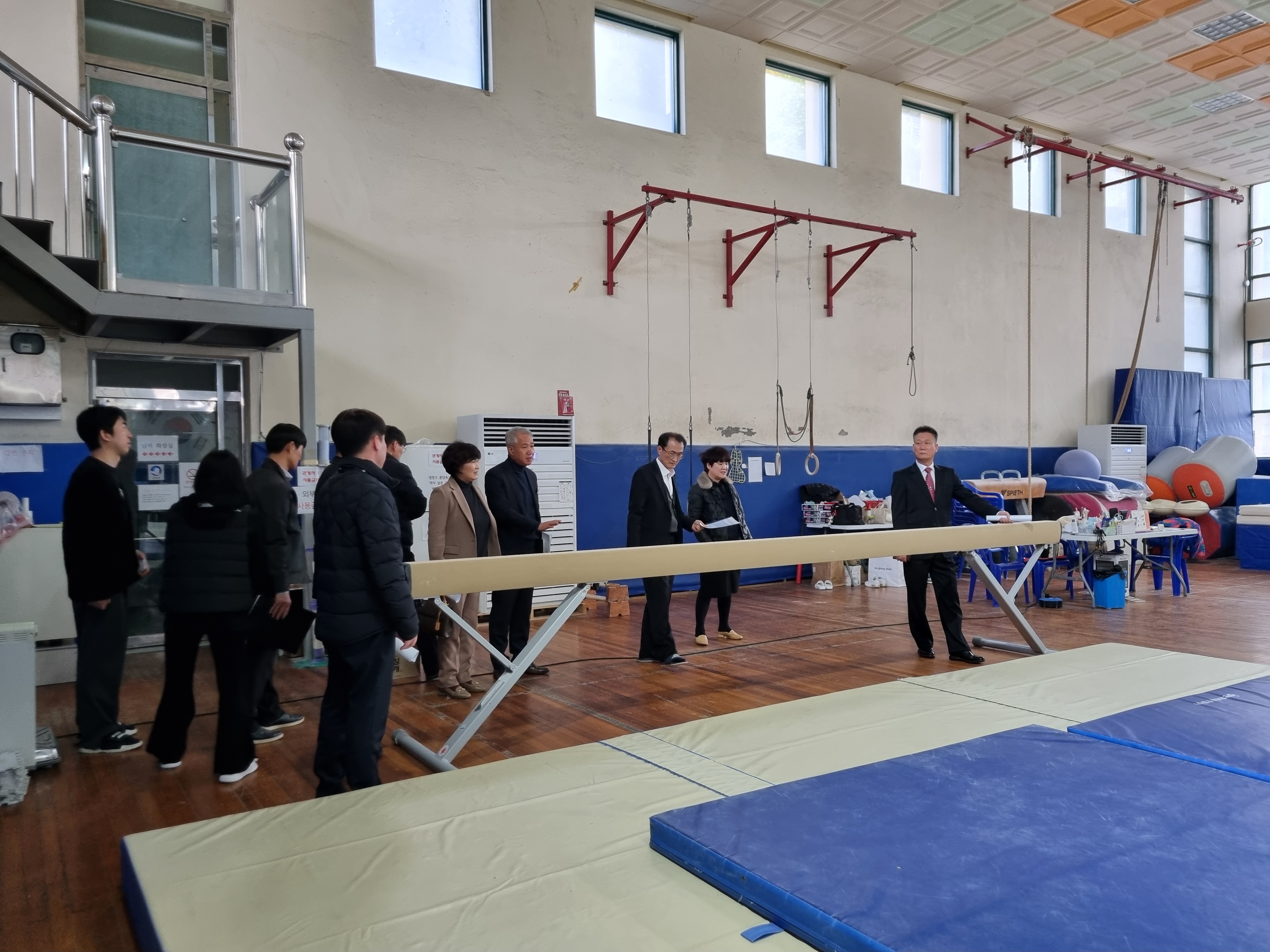 합포중학교, 체조관 운영 관계기관 협의회 개최 - 관련이미지2