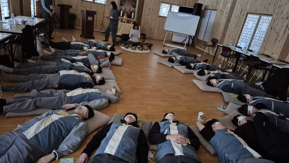 무안 봉불사, 양산 개운중 ‘참나’ 찾는 명상 체험 제공 - 관련이미지2
