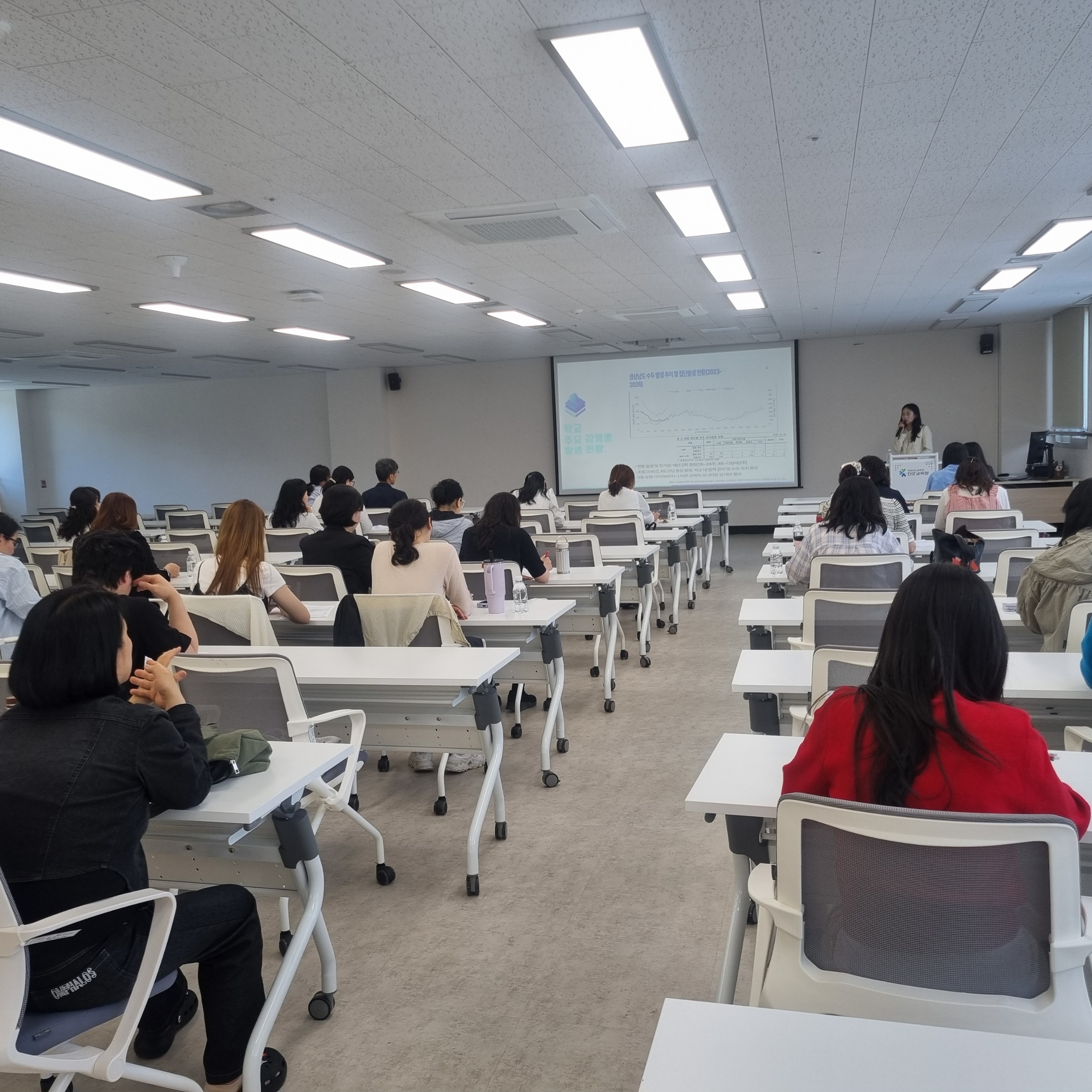 밀양교육지원청, 학교 감염병 대응 역량강화 연수 및 모의훈련 실시 - 관련이미지1
