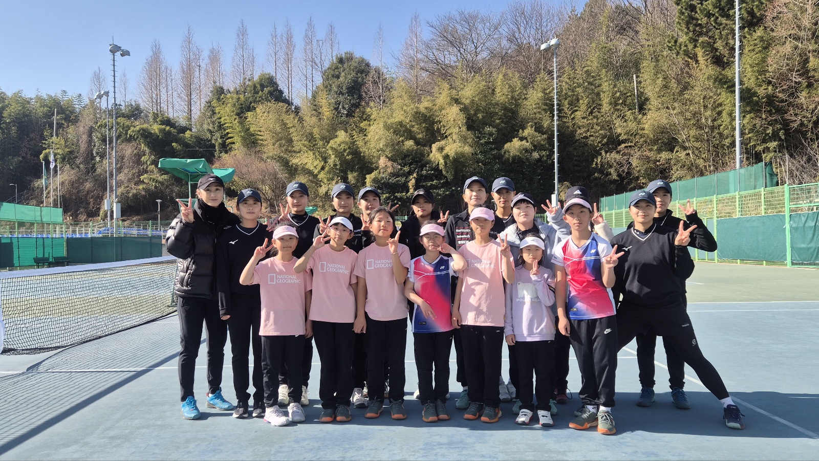 예곡초 소프트테니스부, 실업팀과 함께하는 동계전지훈련을 통해 기량 향상 - 관련이미지1