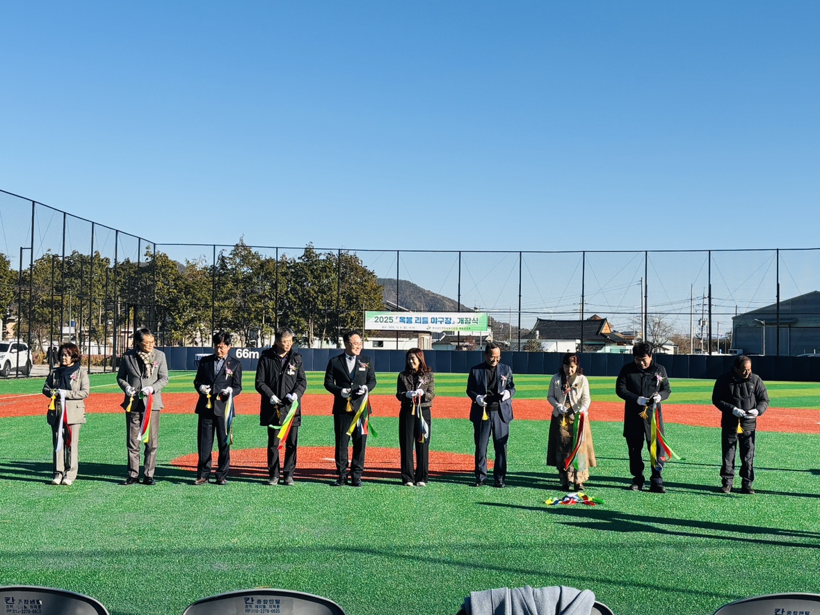 창원교육지원청, 유소년 야구 진흥을 위한 「옥봉 리틀야구장」 개장 - 관련이미지1