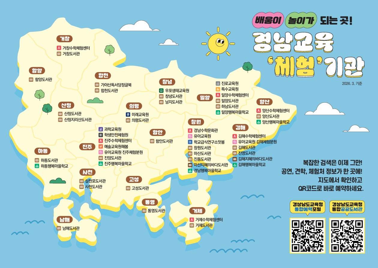 배움이 놀이가 되는 곳! 경남교육 체험 기관 안내 - 관련이미지1