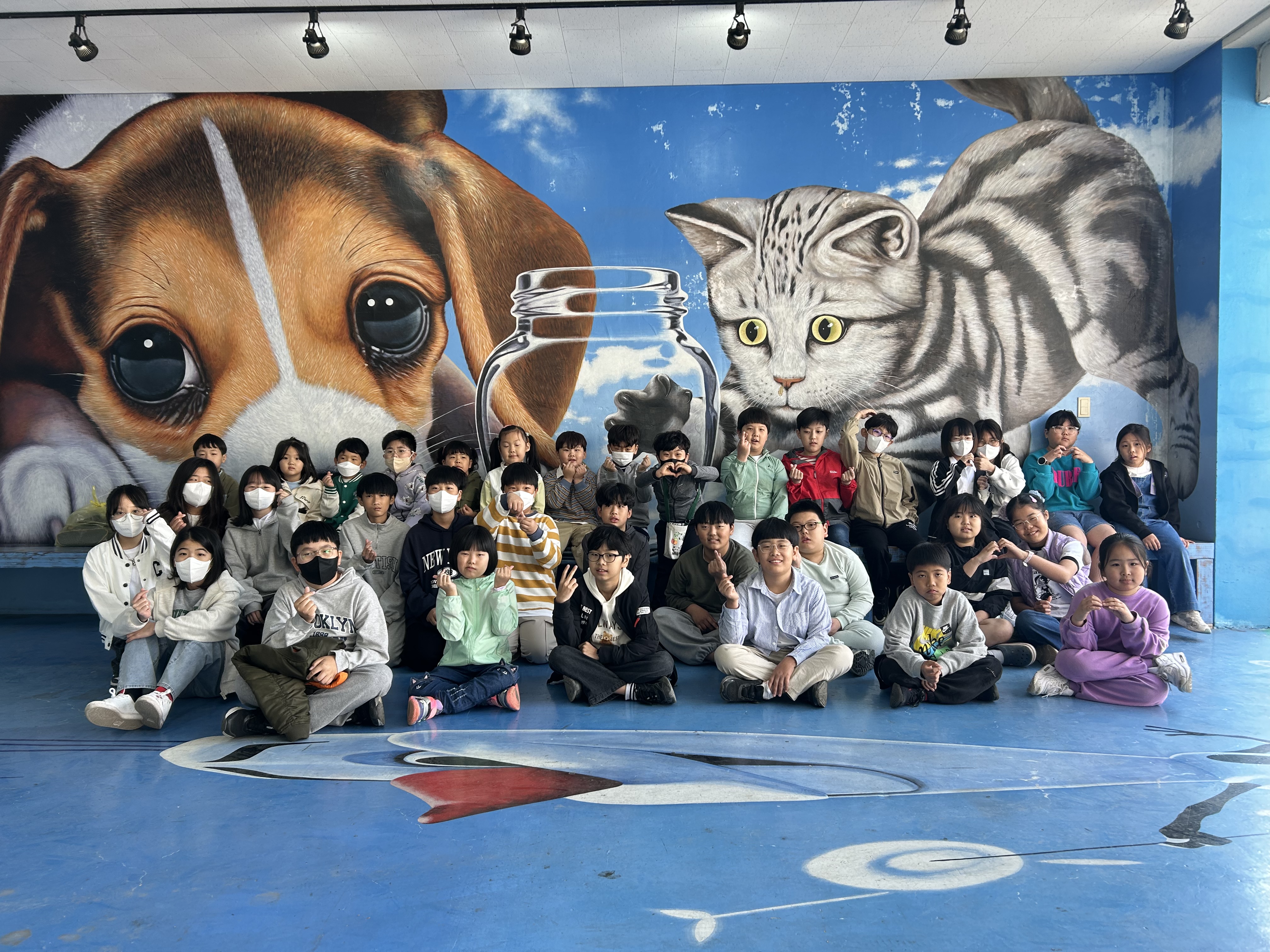 초계초, 합천 동부권 4개교 공동학교 체험학습 실시 - 관련이미지2