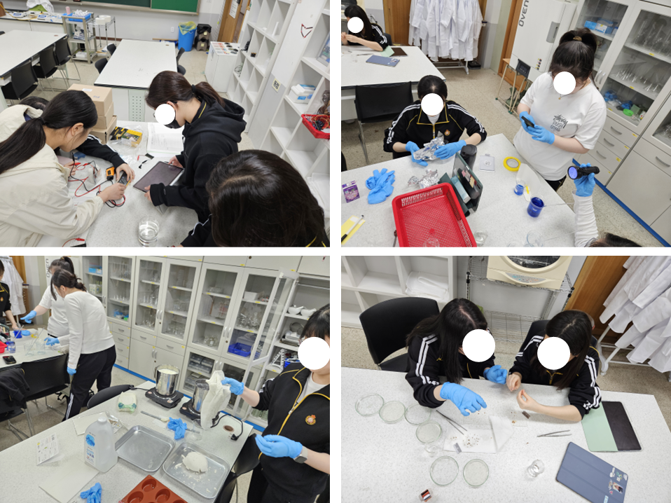 마산무학여고, 3학년 과학탐구의 달 운영 - 관련이미지1