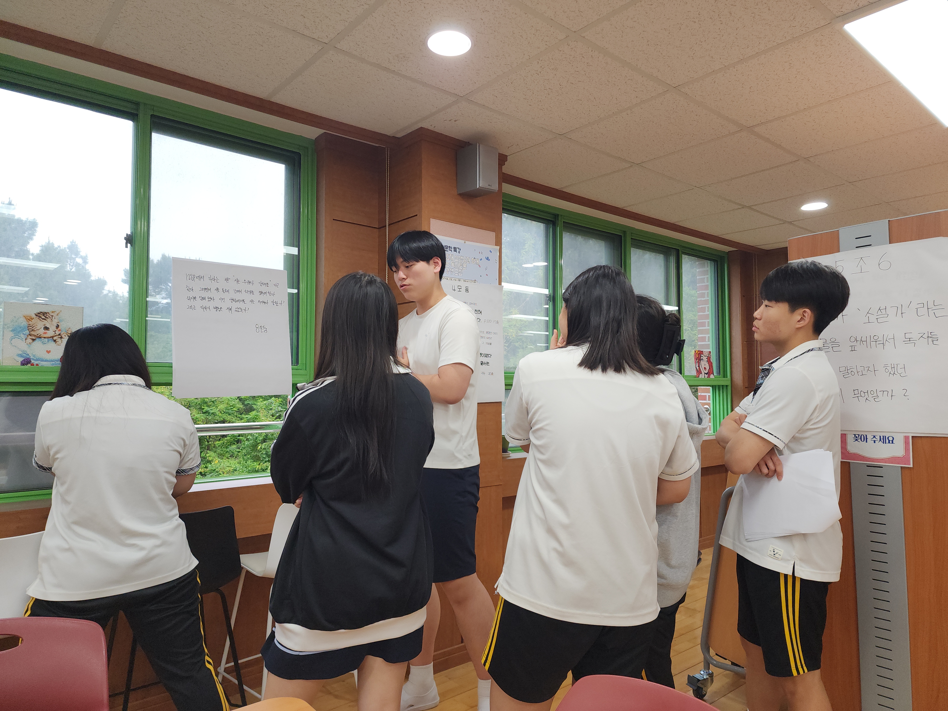 창원토월고, 인문학과 독서토론으로 ‘생각 창문’에 햇살 가득! - 관련이미지3