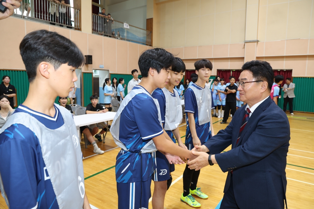 함께 뛰고, 함께 배우는 경남교육 체‧인‧지(體‧人‧智) 제20회 교육감배 학교스포츠클럽 대회 개최 - 관련이미지1